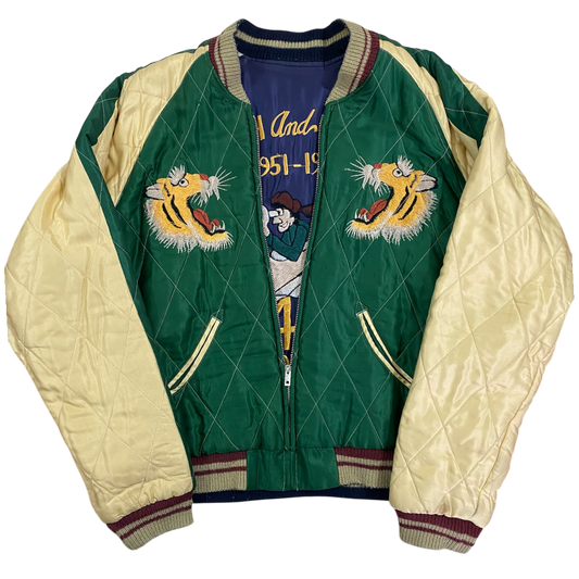 Tailor Toyo Tiger and Dragon /  45th Tactical Squadron Reversible Sukajan Jacket