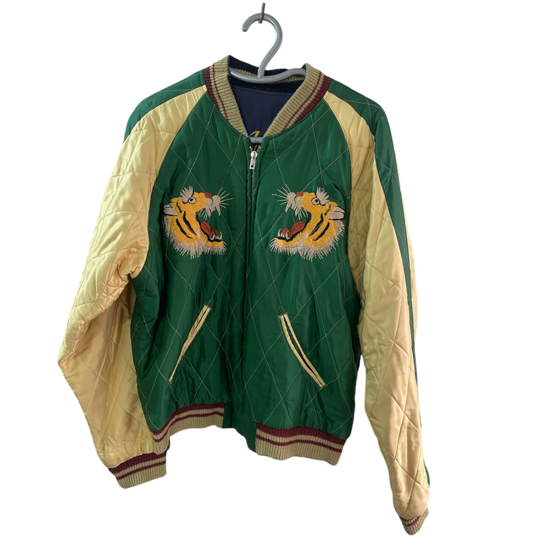 Tailor Toyo Tiger and Dragon /  45th Tactical Squadron Reversible Sukajan Jacket