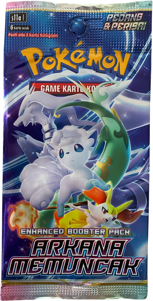 Pokemon Arkana Memuncak (Incandescent Arcana) Indonesian Booster Pack