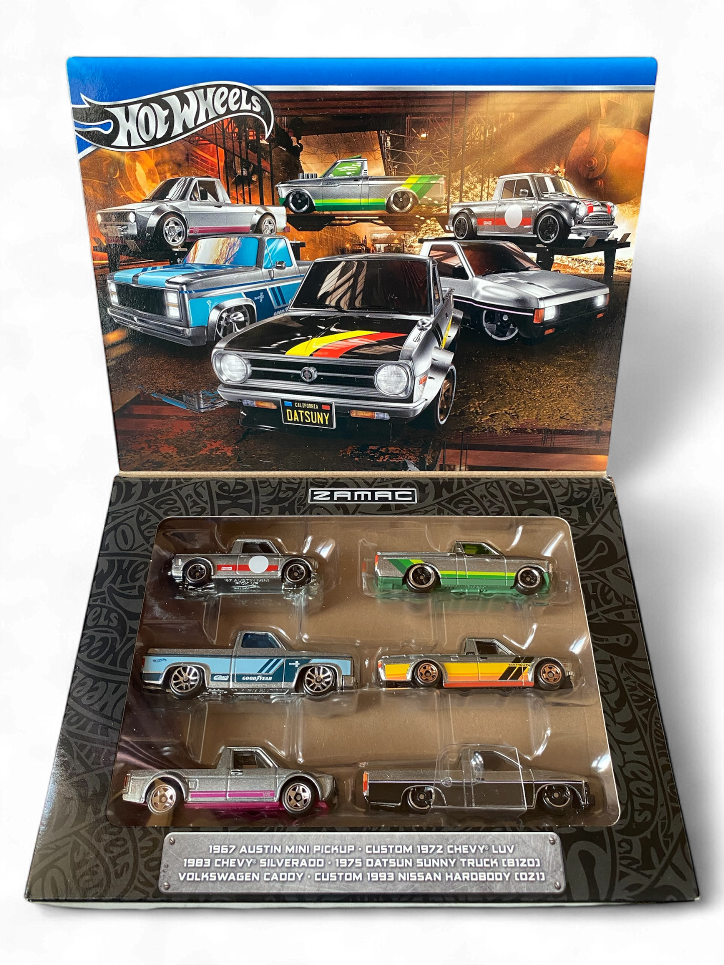 Hotwheels Silver Series ZAMAC 6 Pack (2024) Metal/Metal
