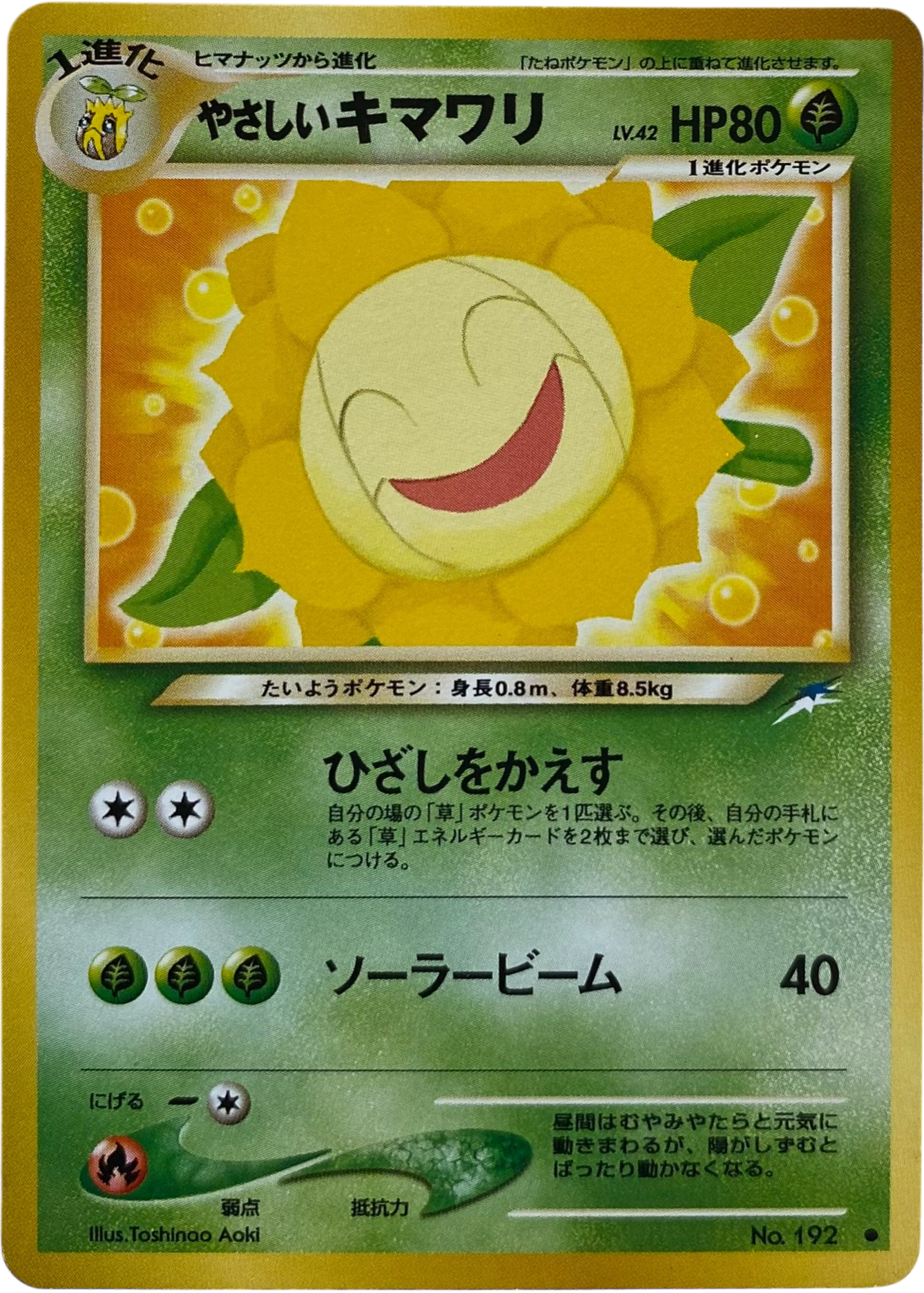 Light Sunflora LV.42 192  Darkness, and to Light