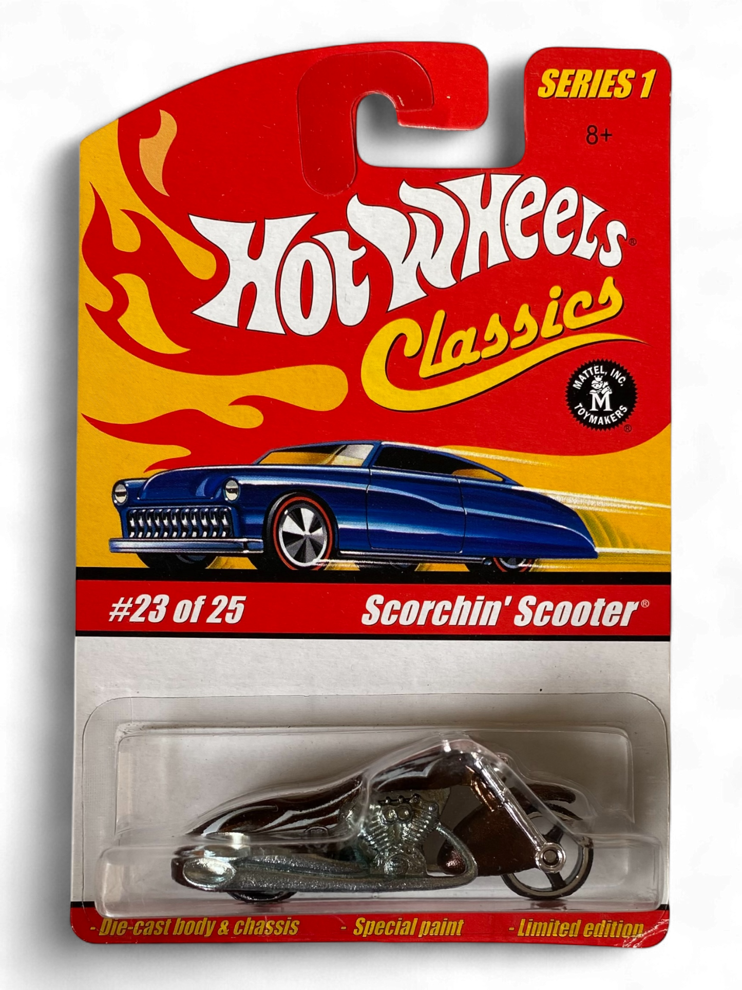 Hot Wheels Classics Scorchin’ Scooter (metal/metal)