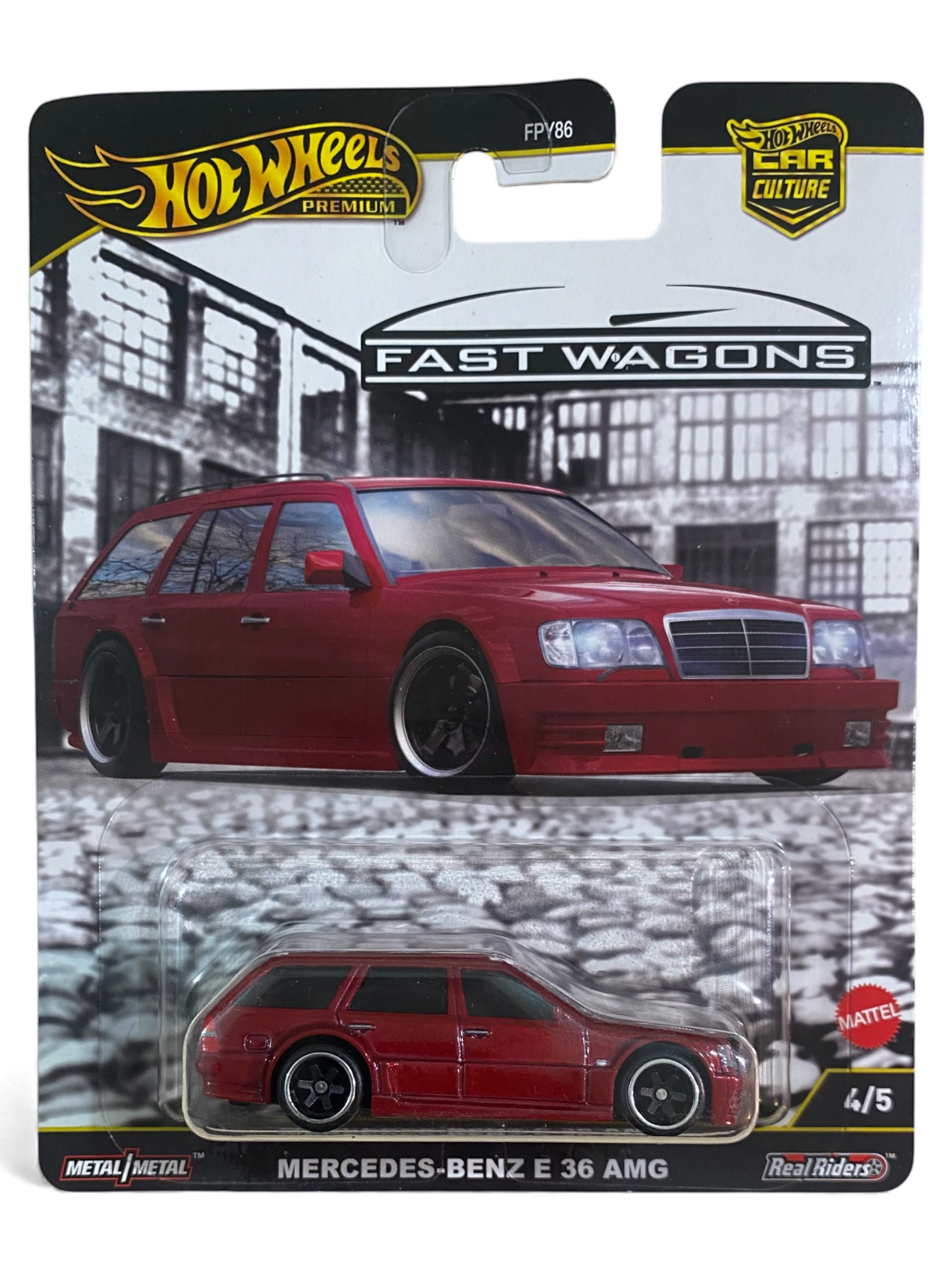 Hot Wheels Premium Mercedes-Benz E 36 AMG (Fast Wagons 2)