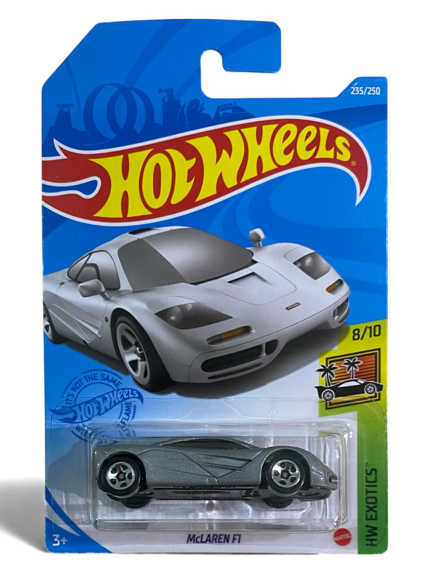 Hot Wheels McLaren F1 (HW Exotics) silver