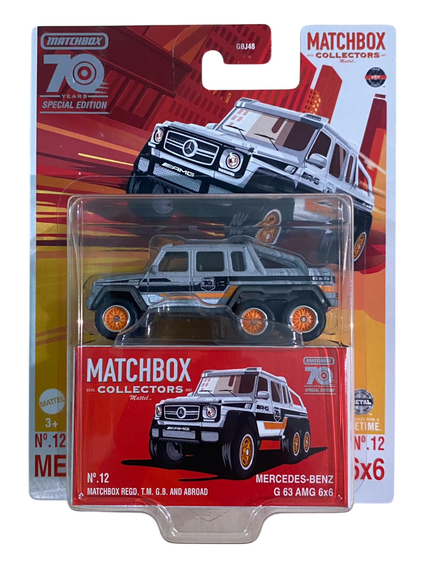 MatchBox Collectors Mercedes-Benz G 63 AMG 6x6 (70 Years Special Edition)