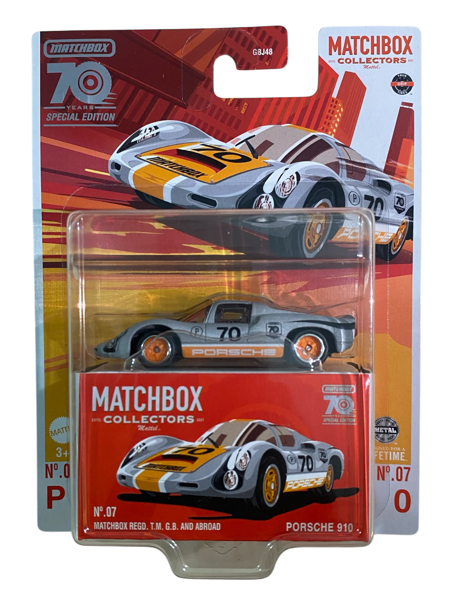 MatchBox Collectors Porsche 910 (70 Years Special Edition)