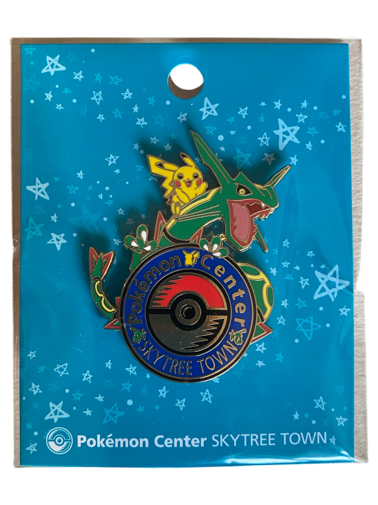 Pokemon Center SKYTREE TOWN, Pokemon Center Logo Pin Badge 2016