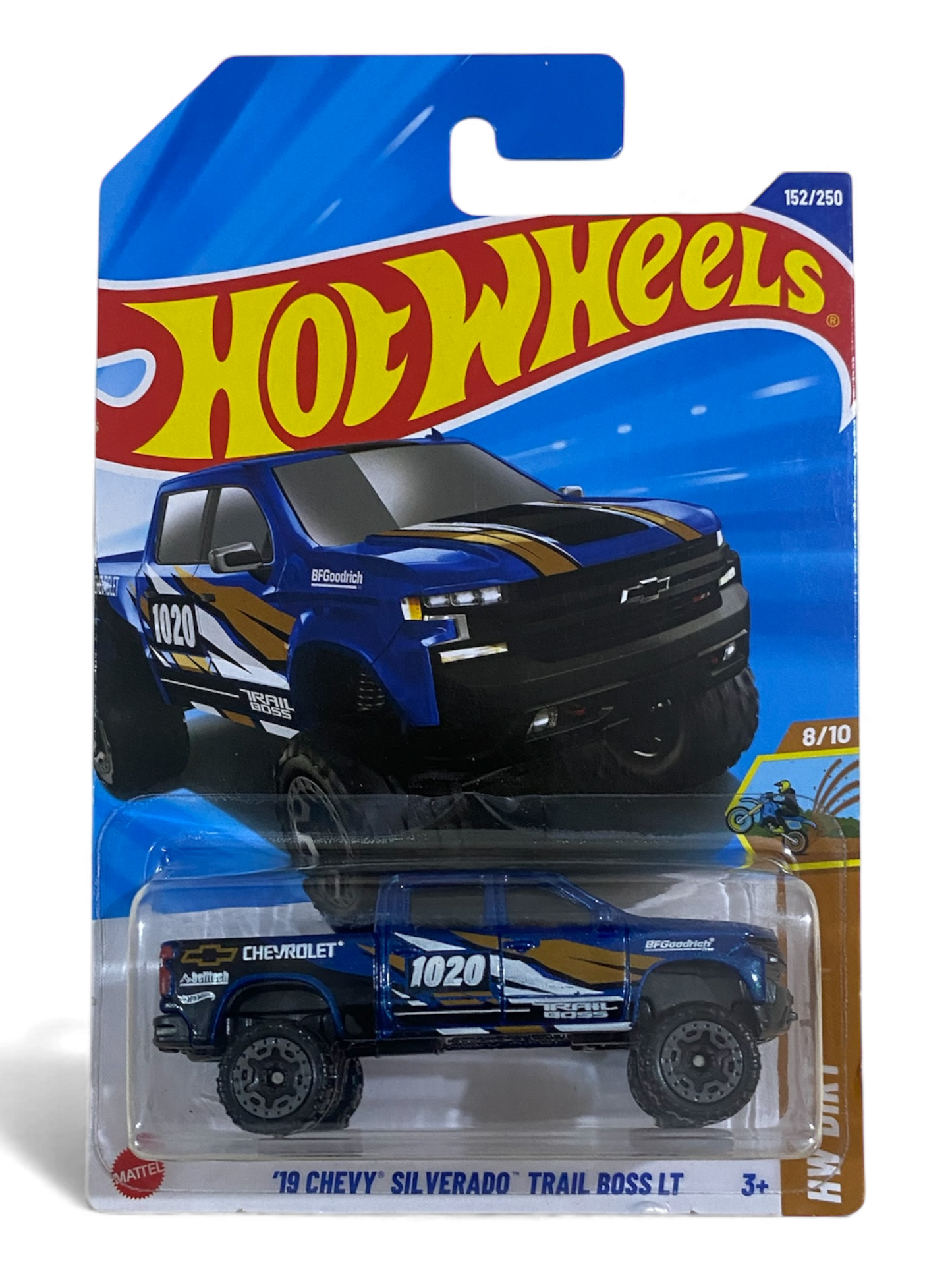 Hot Wheels 19 Chevy Silverado Trail Boss LT (HW Dirt)