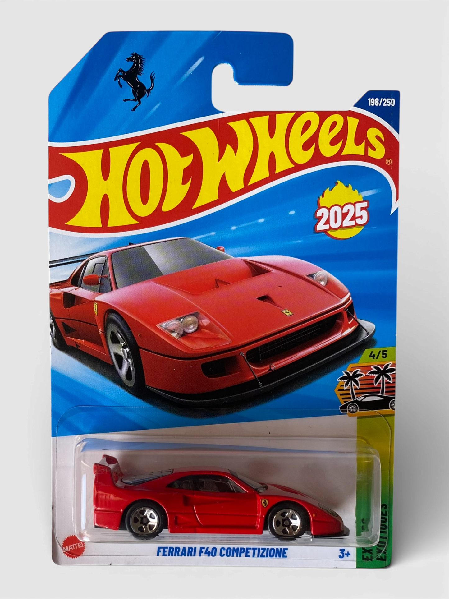 Hot Wheels Ferrari F40 Competizione (Exotics) Red
