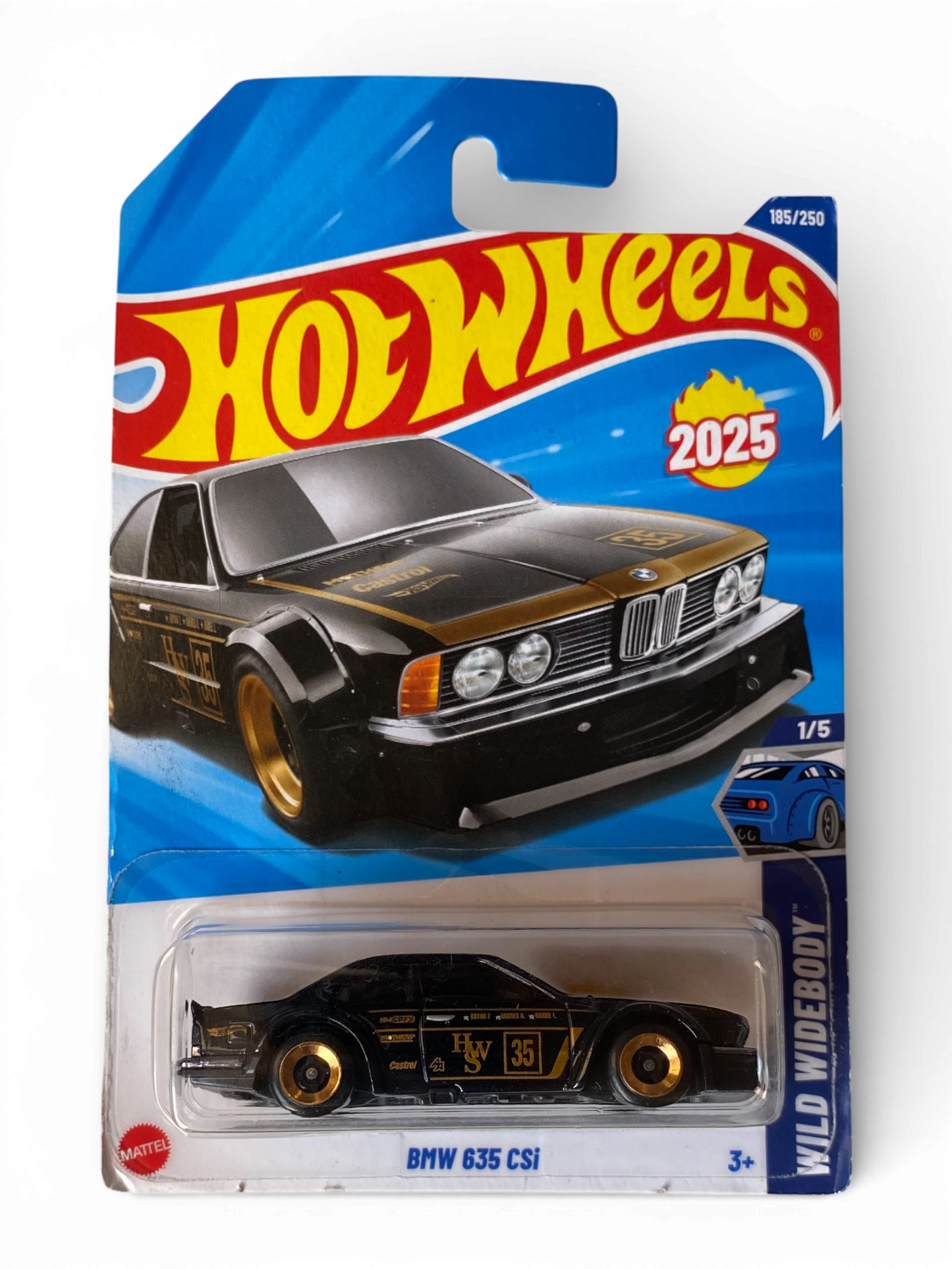 Hot Wheels BMW 635 CSI (Wild Wide Body)