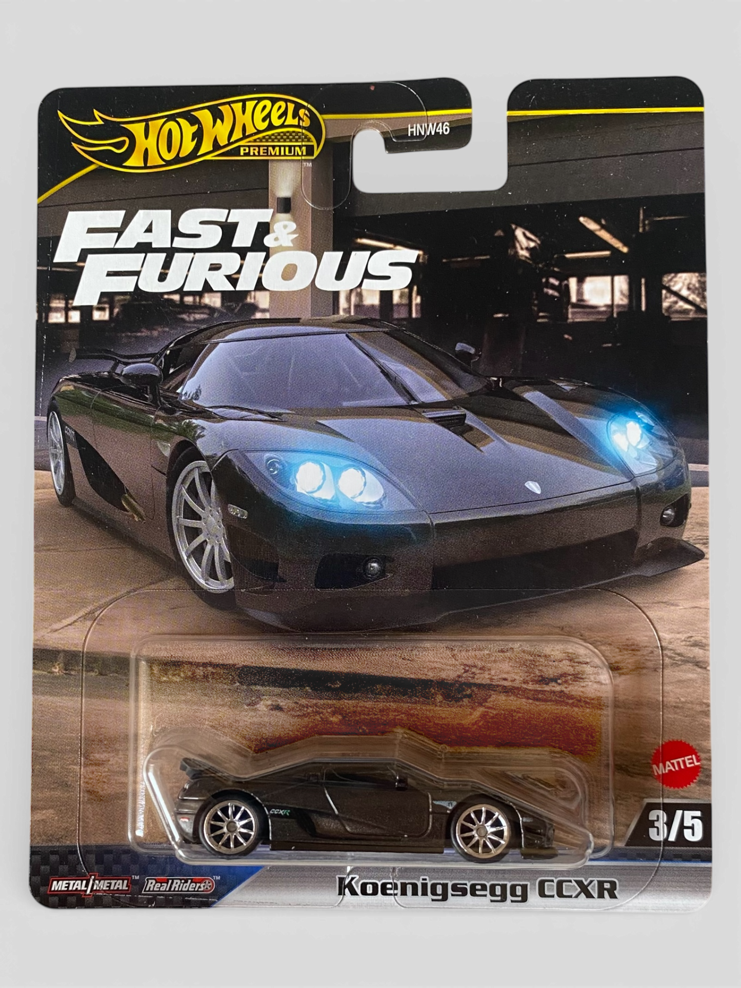 Hot Wheels Premium Koenigsegg CCXR (Fast & Furious: Fast Five) + Protector