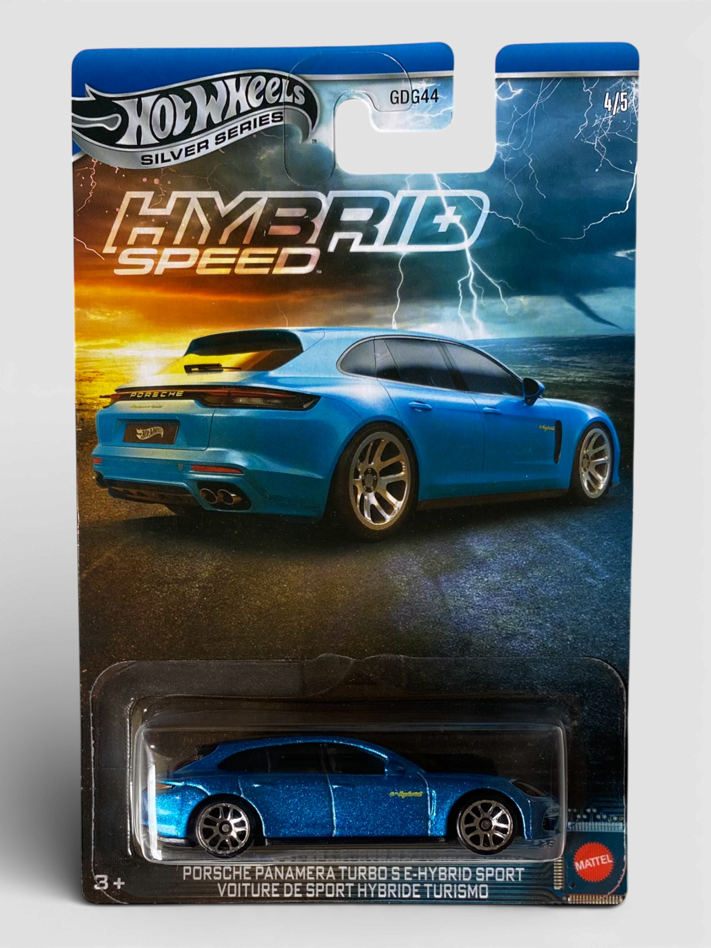 Hot Wheels Porsche Panamera Turbo S E-Hybrid Sport Voiture De Sport Hybride Turismo (Hybrid Speed)