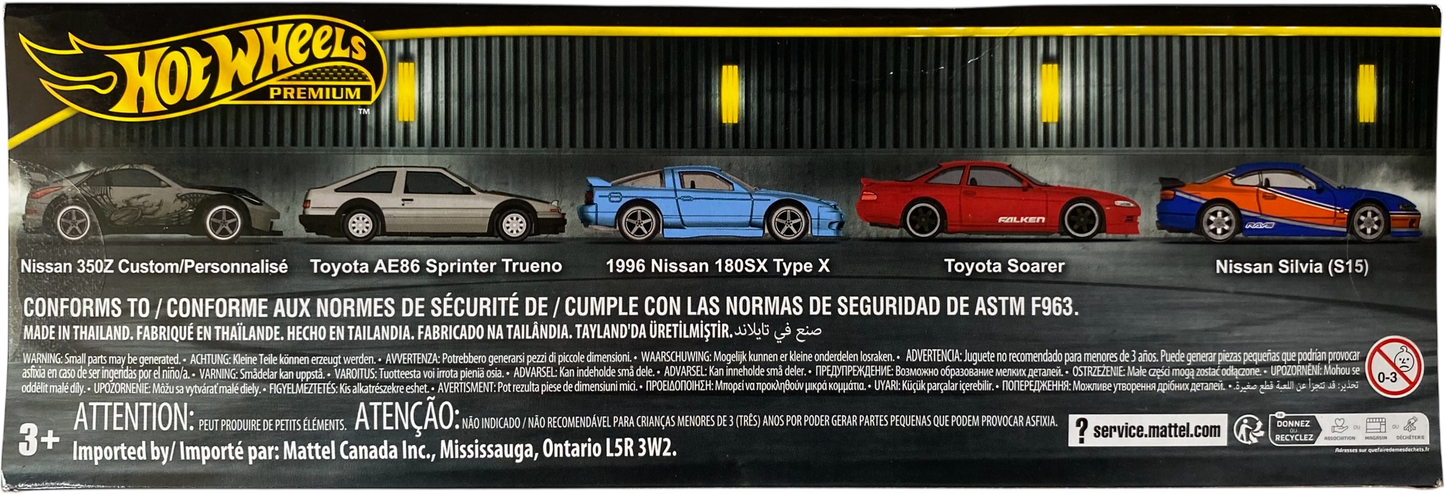 Hot Wheels Premium Fast & Furious: Tokyo Drift Diorama Set