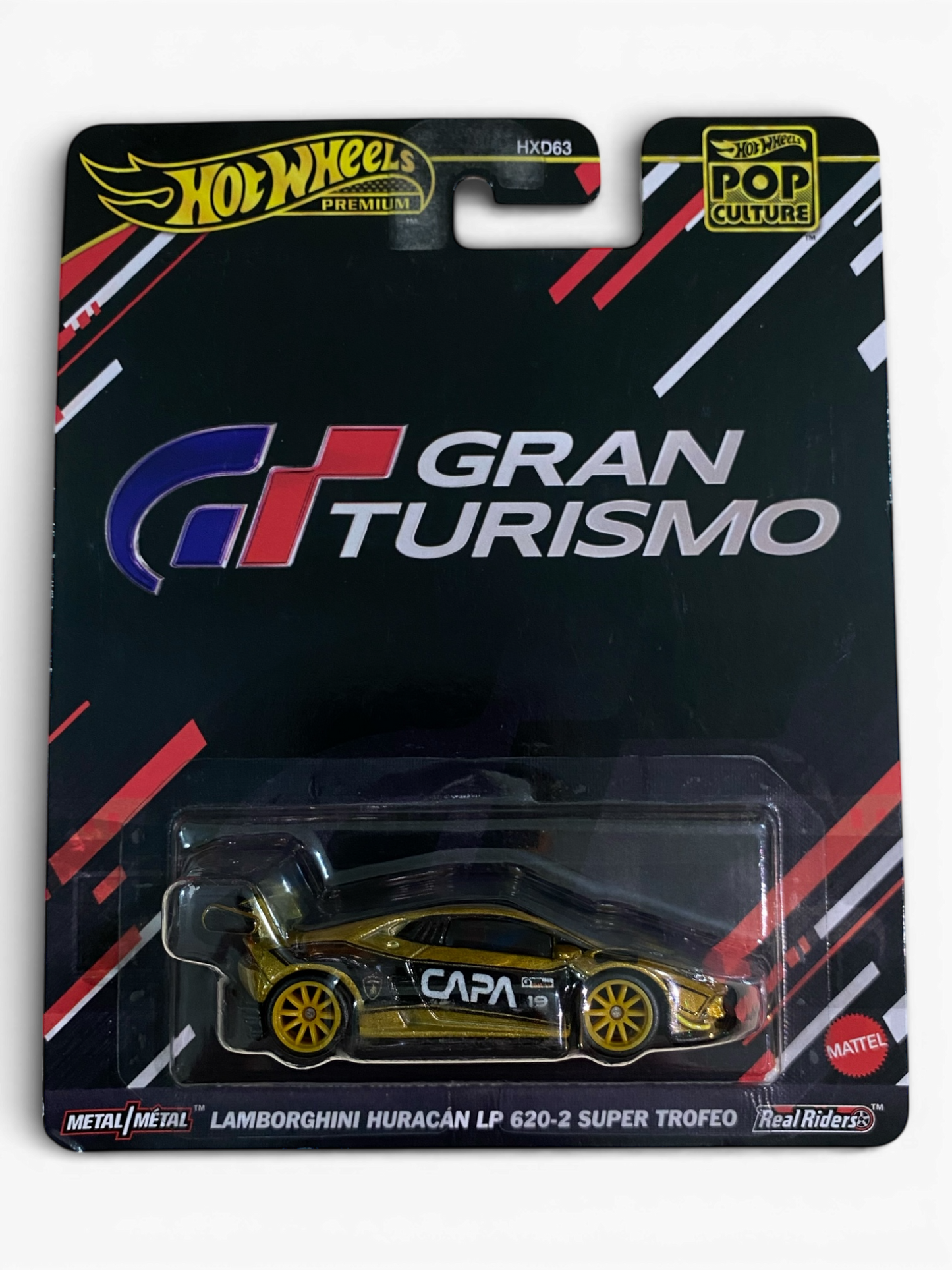 Hot Wheels Premium Lamborghini Huracan LP 620-2 Super Trofeo (Gran Turismo)