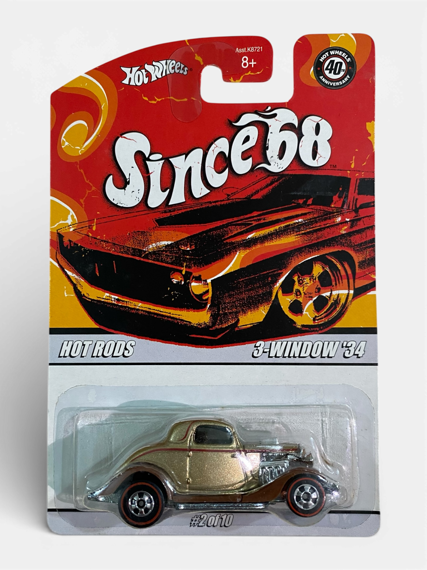 Hot Wheels Since 68 3-Window ‘34 (Hot Rods) metal/metal