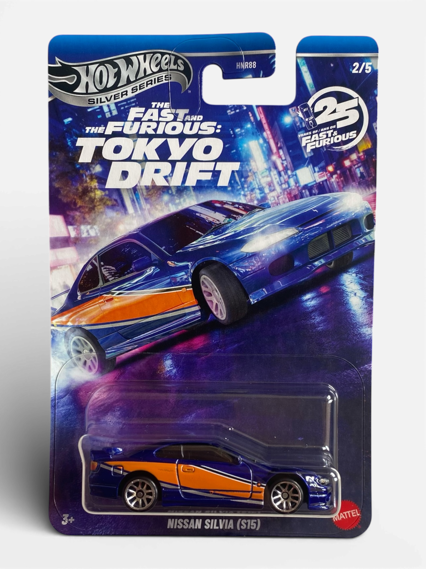 Hot Wheels Silver Series Nissan Silvia (S15) Fast & Furious Tokyo Drift