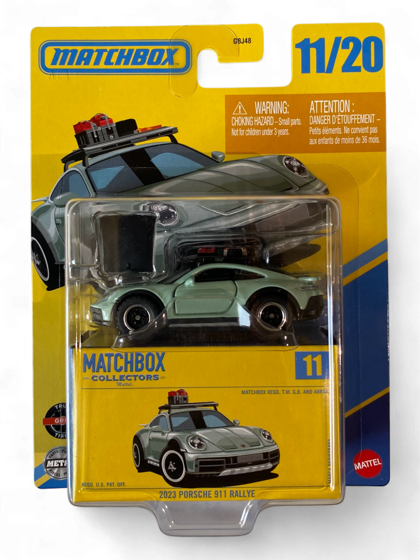 Matchbox Collectors 2023 Porsche 911 Rallye