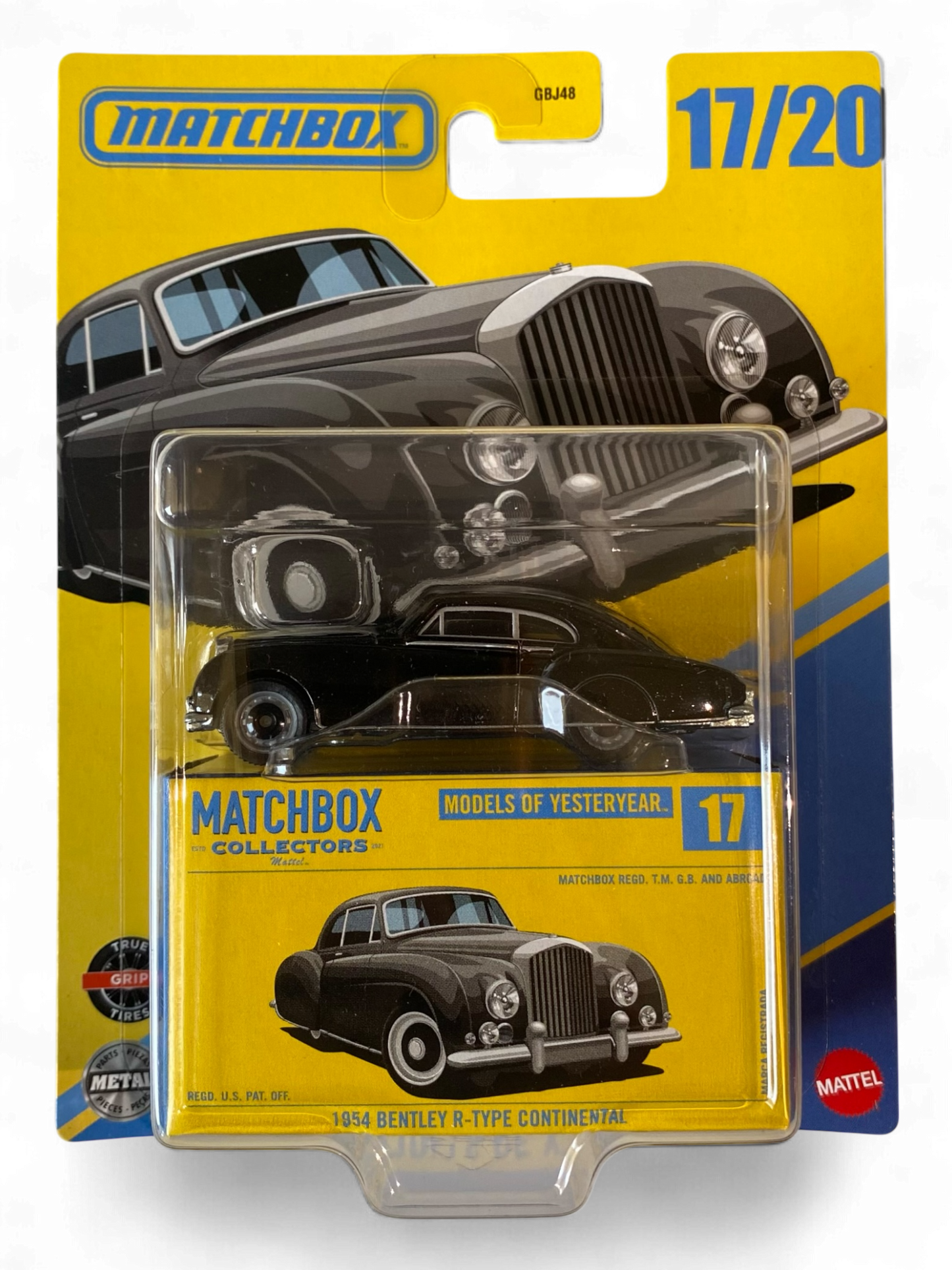 Matchbox Collectors 1954 Bentley R-Type Continental (Models of the Year) metal/metal