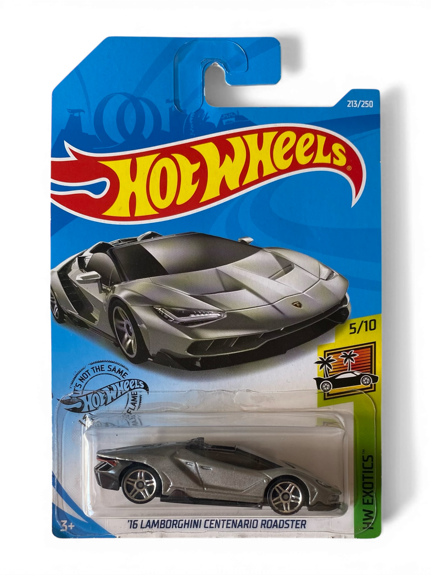 Hot Wheels ‘16 Lamborghini Centenario Roadster (HW Exotics) Silver