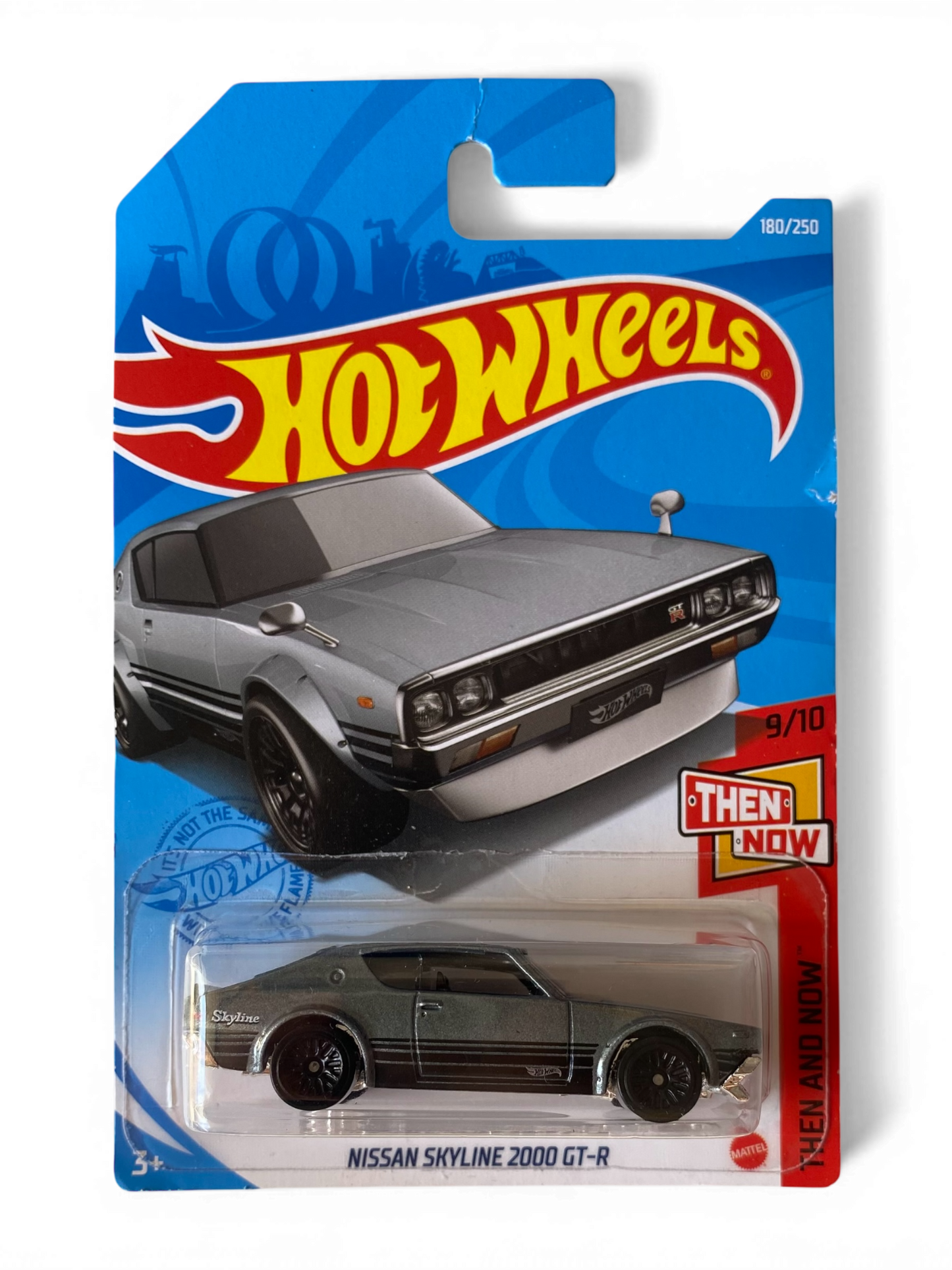 Hot Wheels Nissan Skyline 2000GT-R (Then And Now) Silver