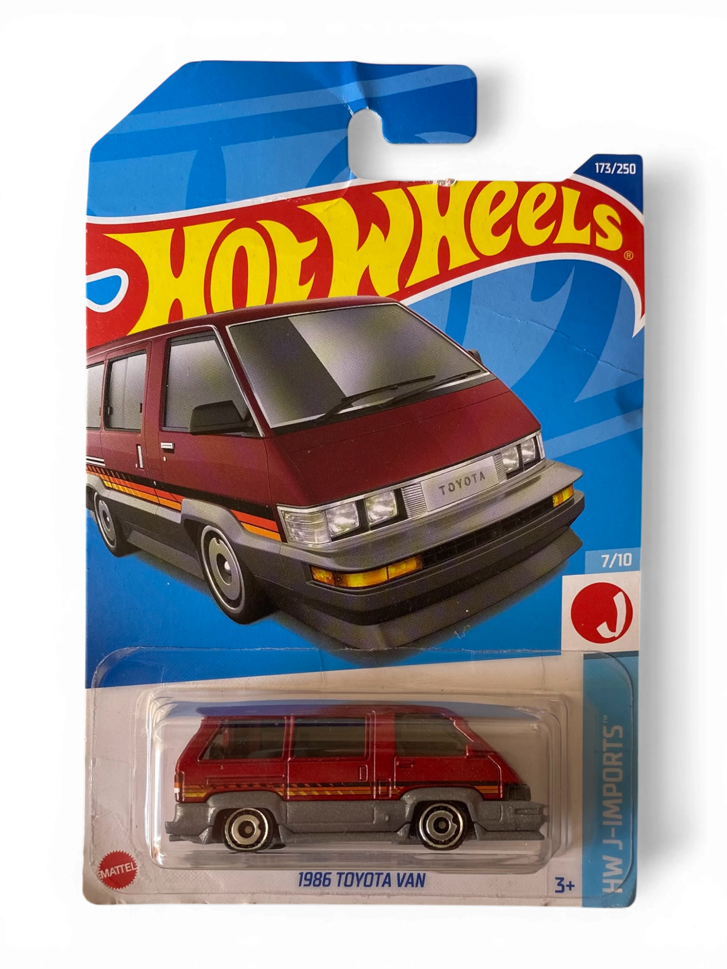 Hot Wheels 1986 Toyota Van (HW J- Imports) Red