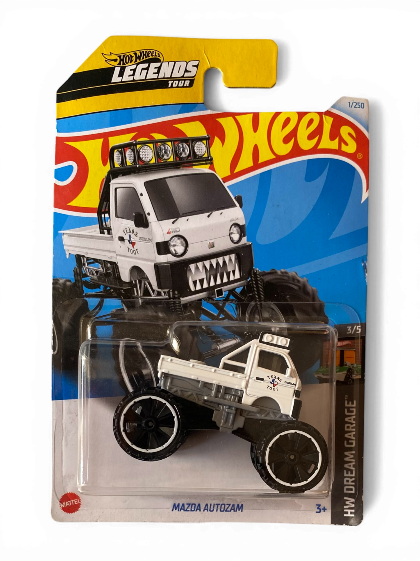 Hot Wheels Mazda Autozam (HW Dream Garage) Legends Tour White