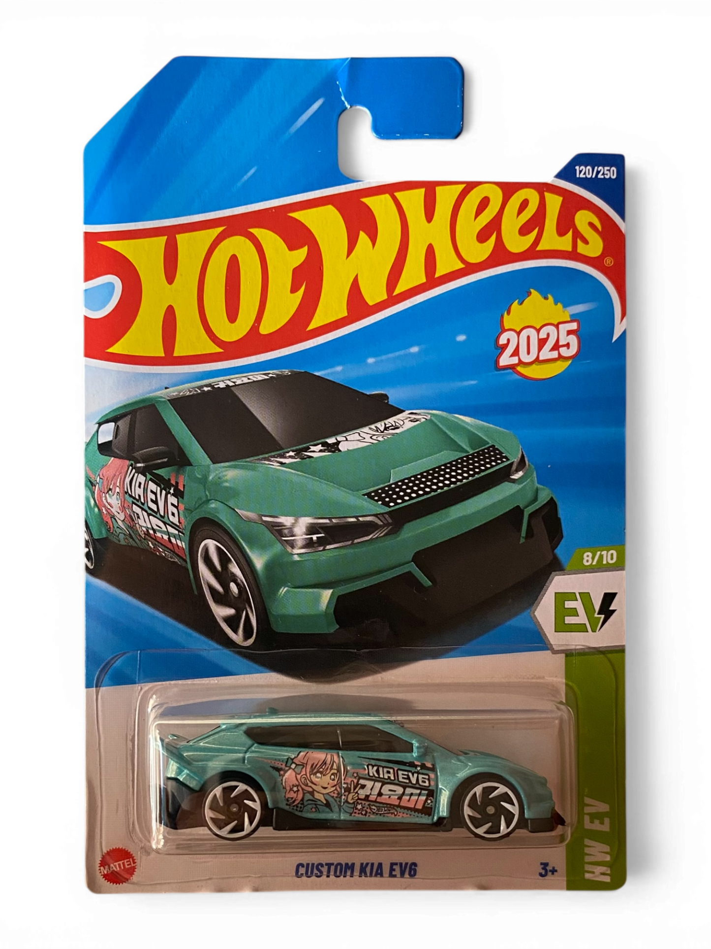 Hot Wheels Custom Kia EV6 ( HW EV)