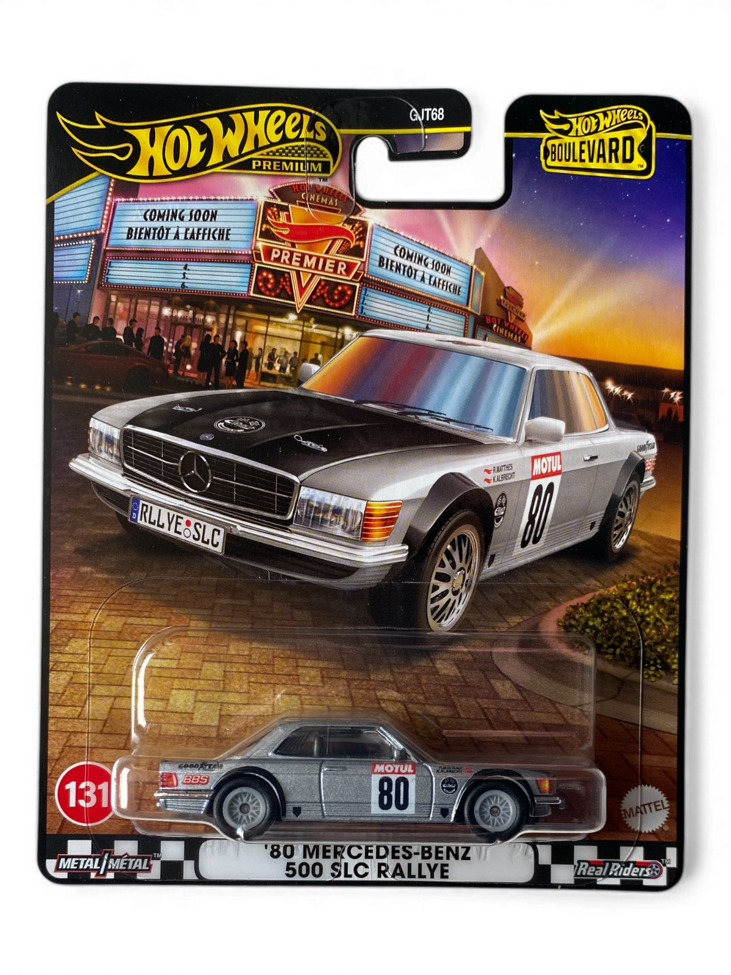 Hot Wheels Premium ‘80 Mercedes-Benz 500 SLC Rallye