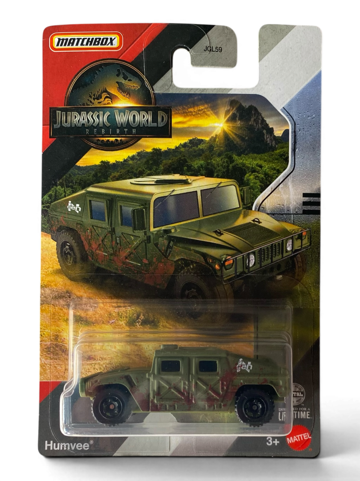 MatchBox Humvee (Jurassic World Rebirth)