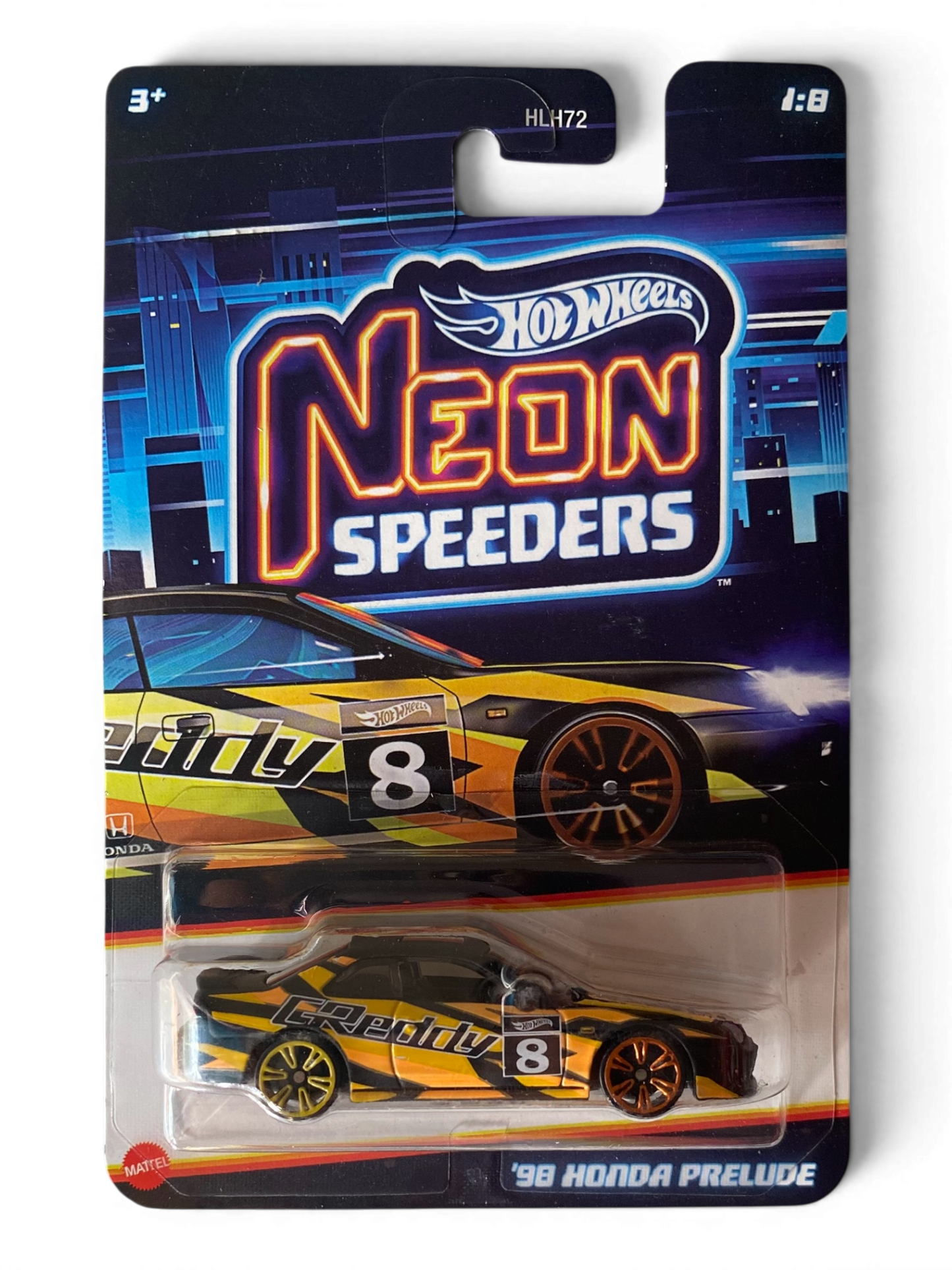 Hot Wheels ‘98 Honda Prelude (Neon Speeders)