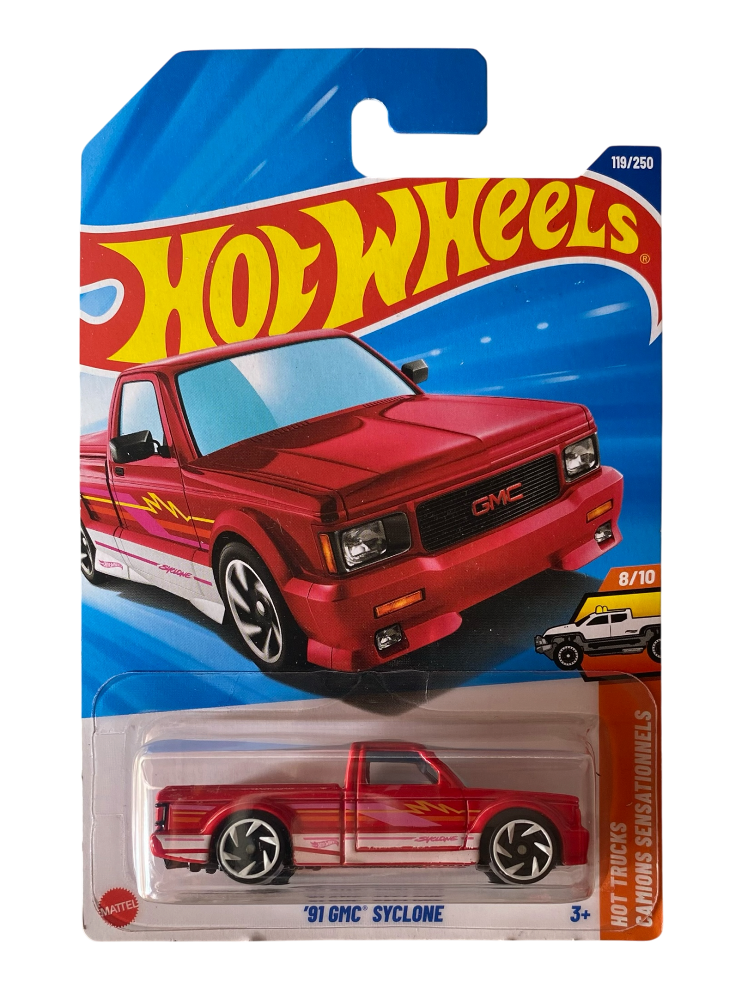 Hot Wheels ‘91 GMC Syclone (Hot Trucks Camions Sensationnels)