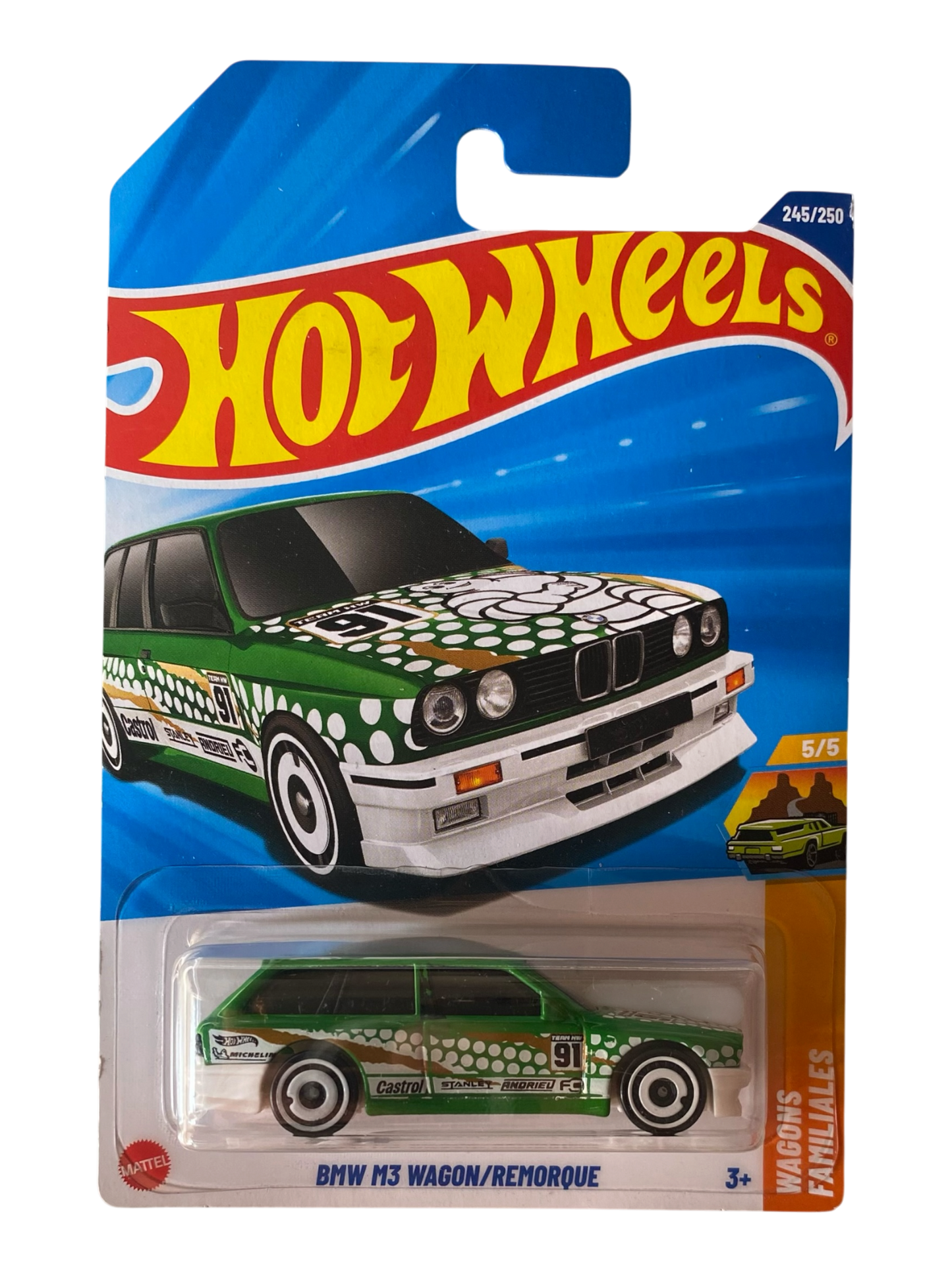 Hot Wheels BMW M3 Wagon/Remorque (Wagons Familiales)