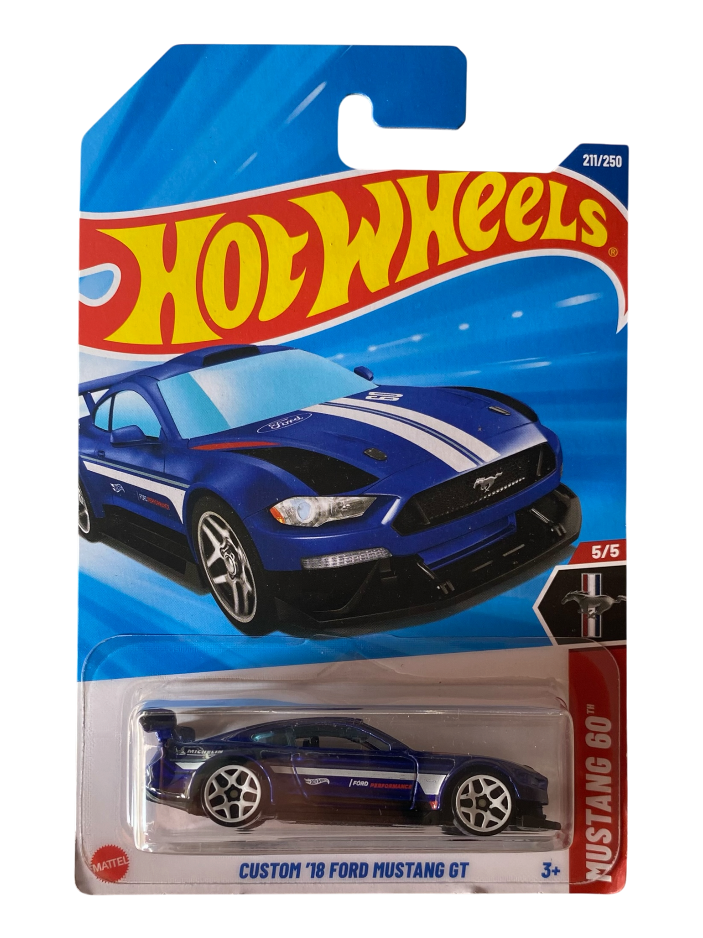 Hot Wheels Custom ‘18 Ford Mustang GT (Mustang 60)