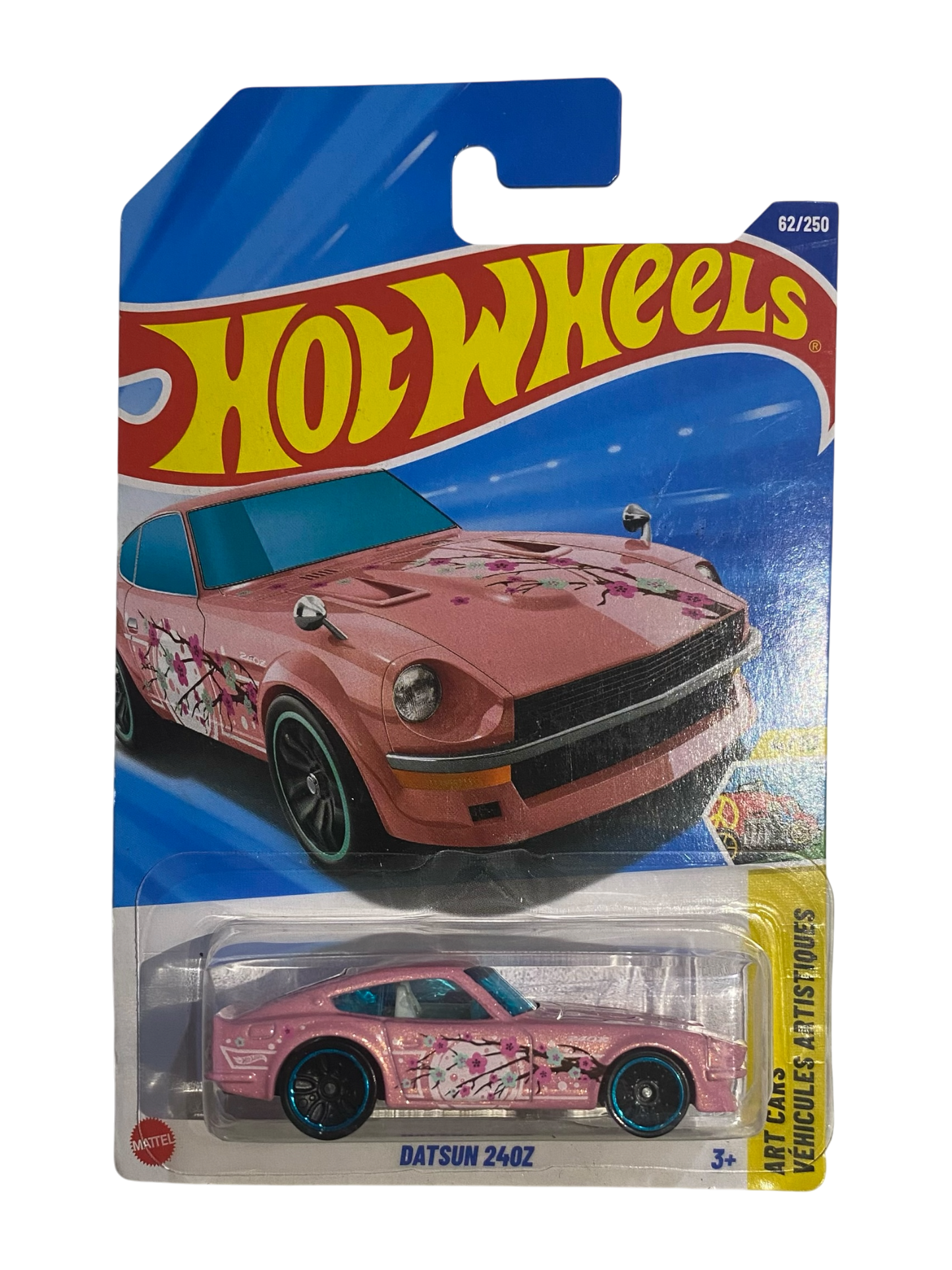 Hot Wheels Datsun 240Z (Art Cars Véhicules Artistiques) Pink