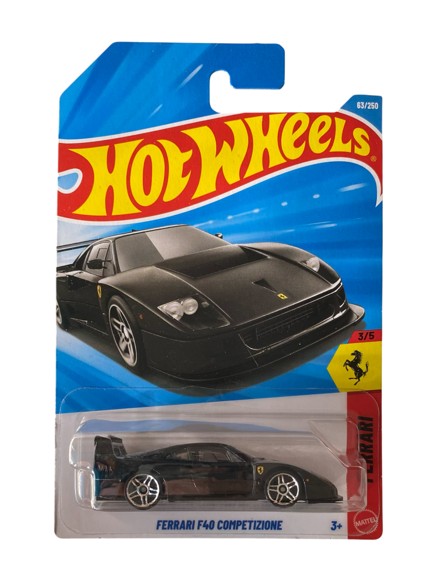 Hot Wheels Ferrari F40 Competizione (Ferrari) Black