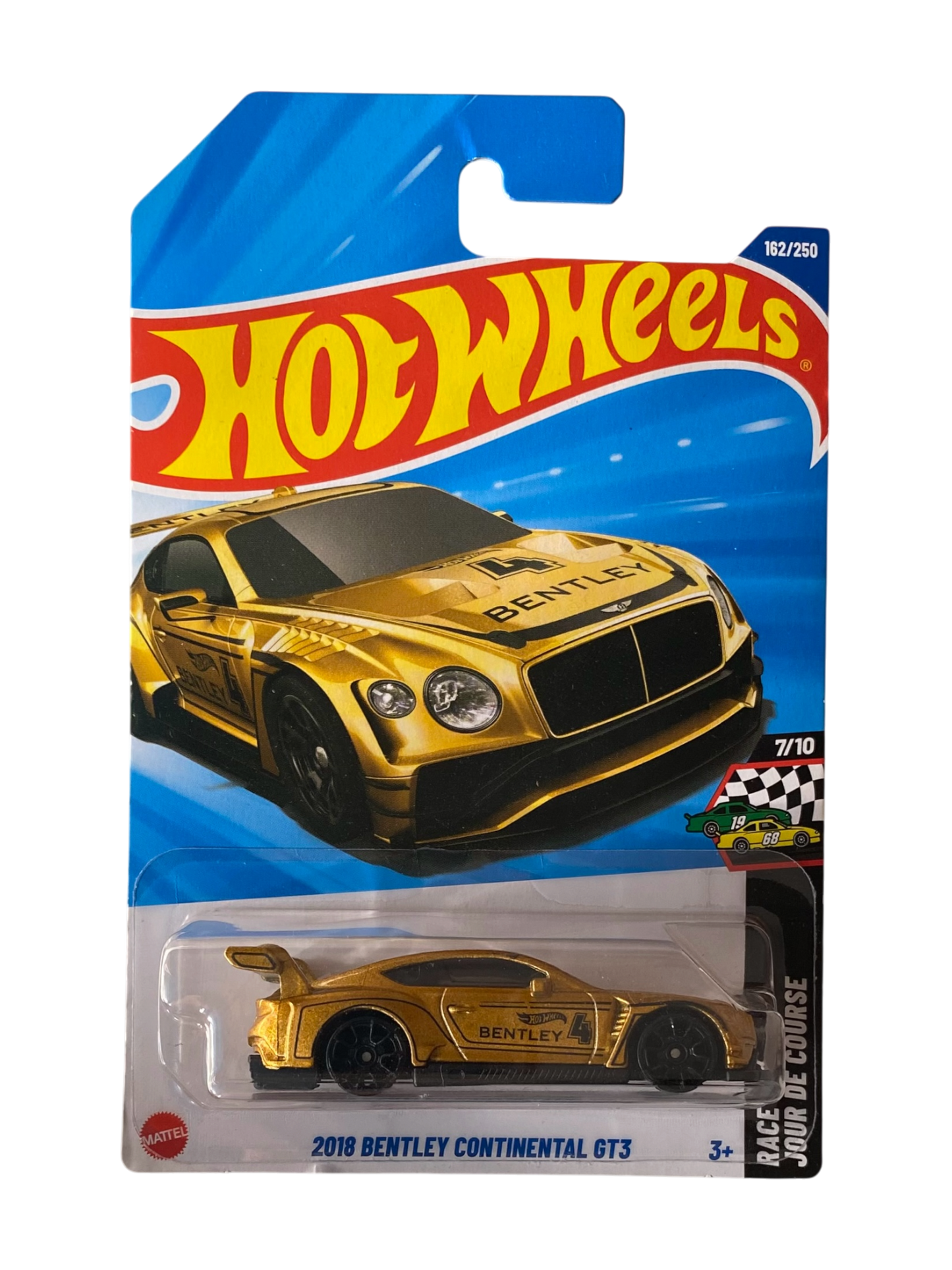 Hot Wheels 2018 Bentley Continental GT3 (Race Day Jour De Course)