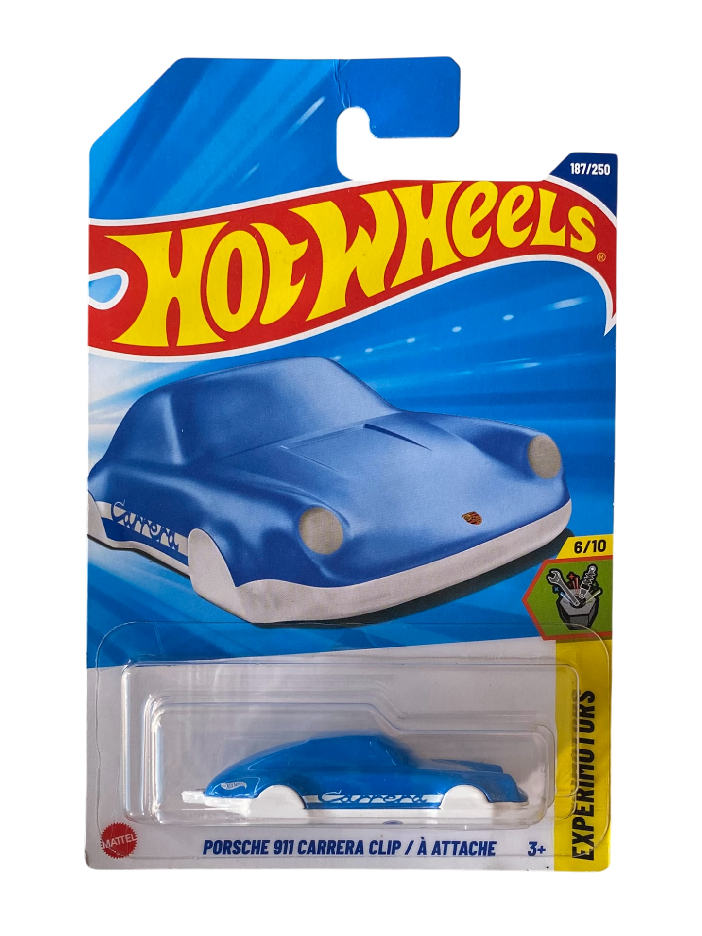 Hot Wheels Porsche 911 Carrera Clip / À Attache (Experimotors)