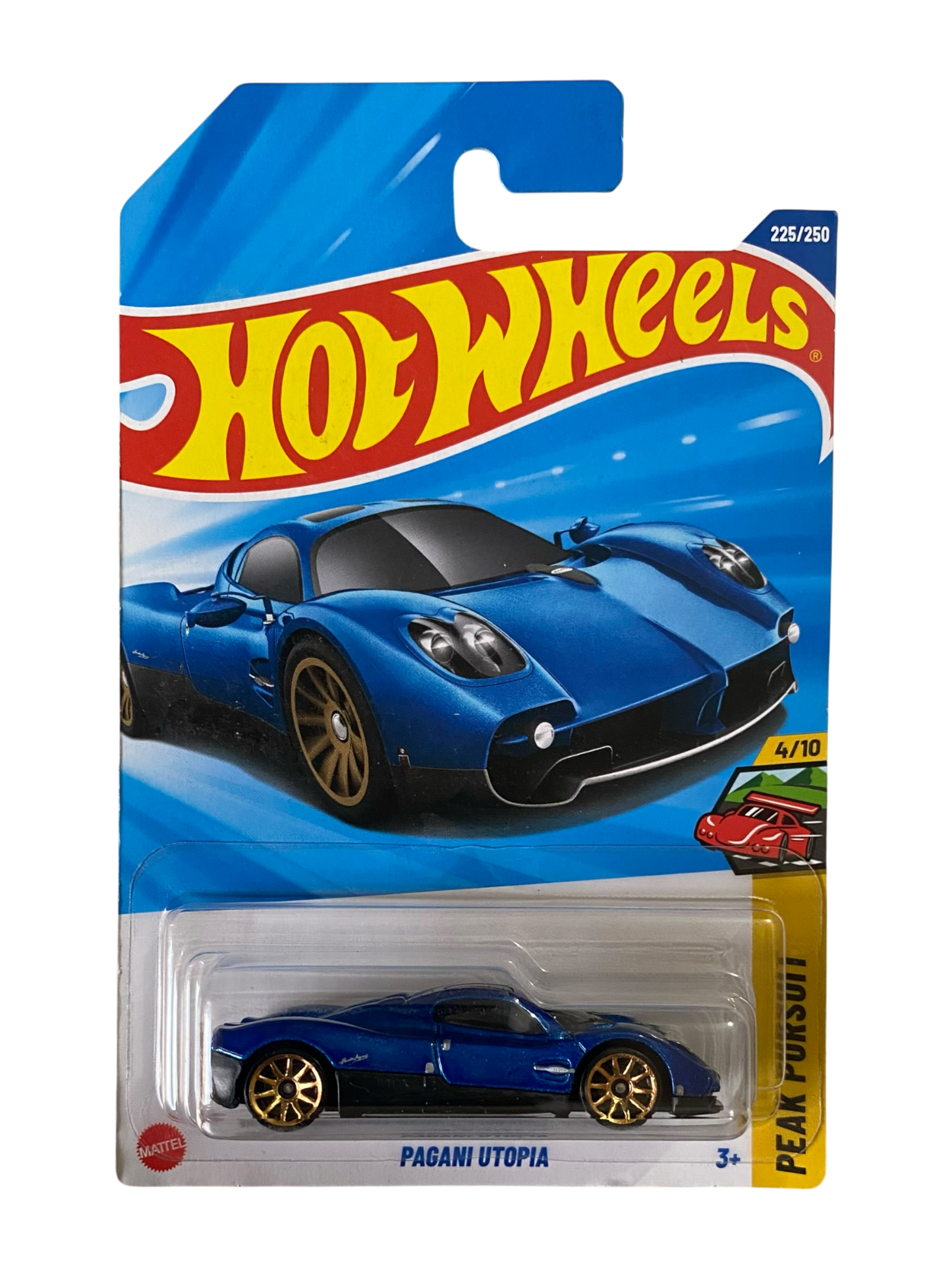 Hot Wheels Pagani Utopia (Peak Pursuit) Blue/Gold