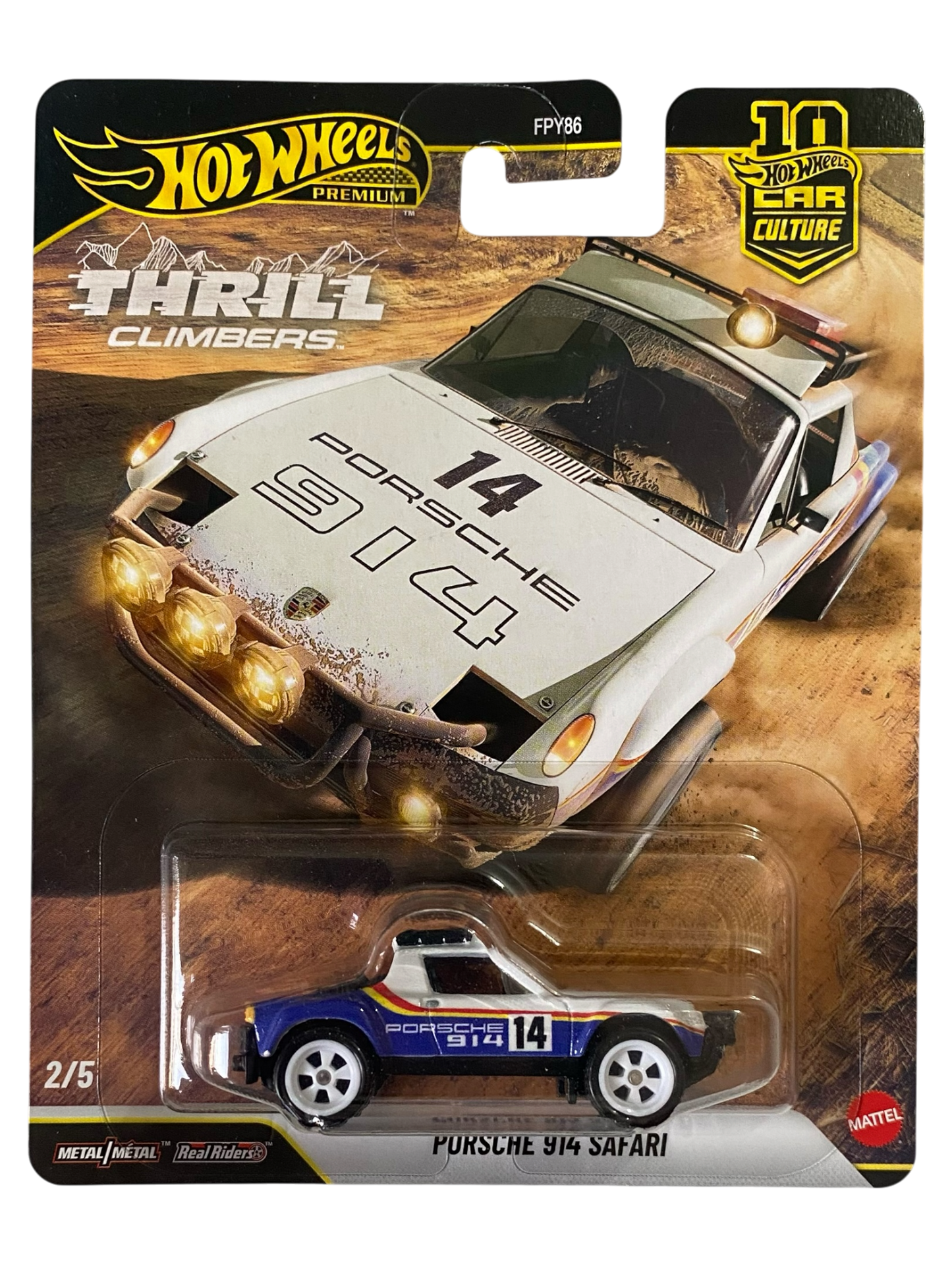 Hot Wheels Premium Porsche 914 Safari (Thrill Climbers)