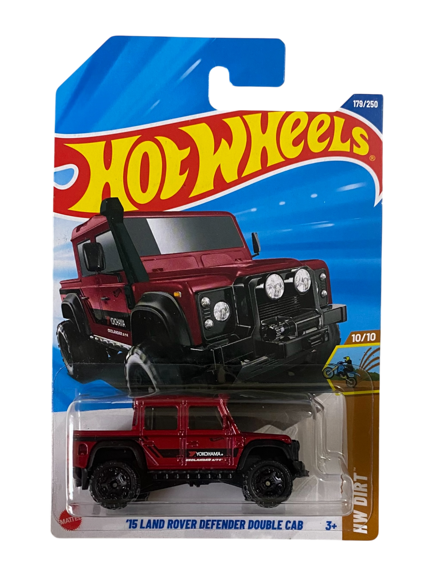 Hot Wheels ‘15 Land Rover Defender Double Cab (HW Dirt)