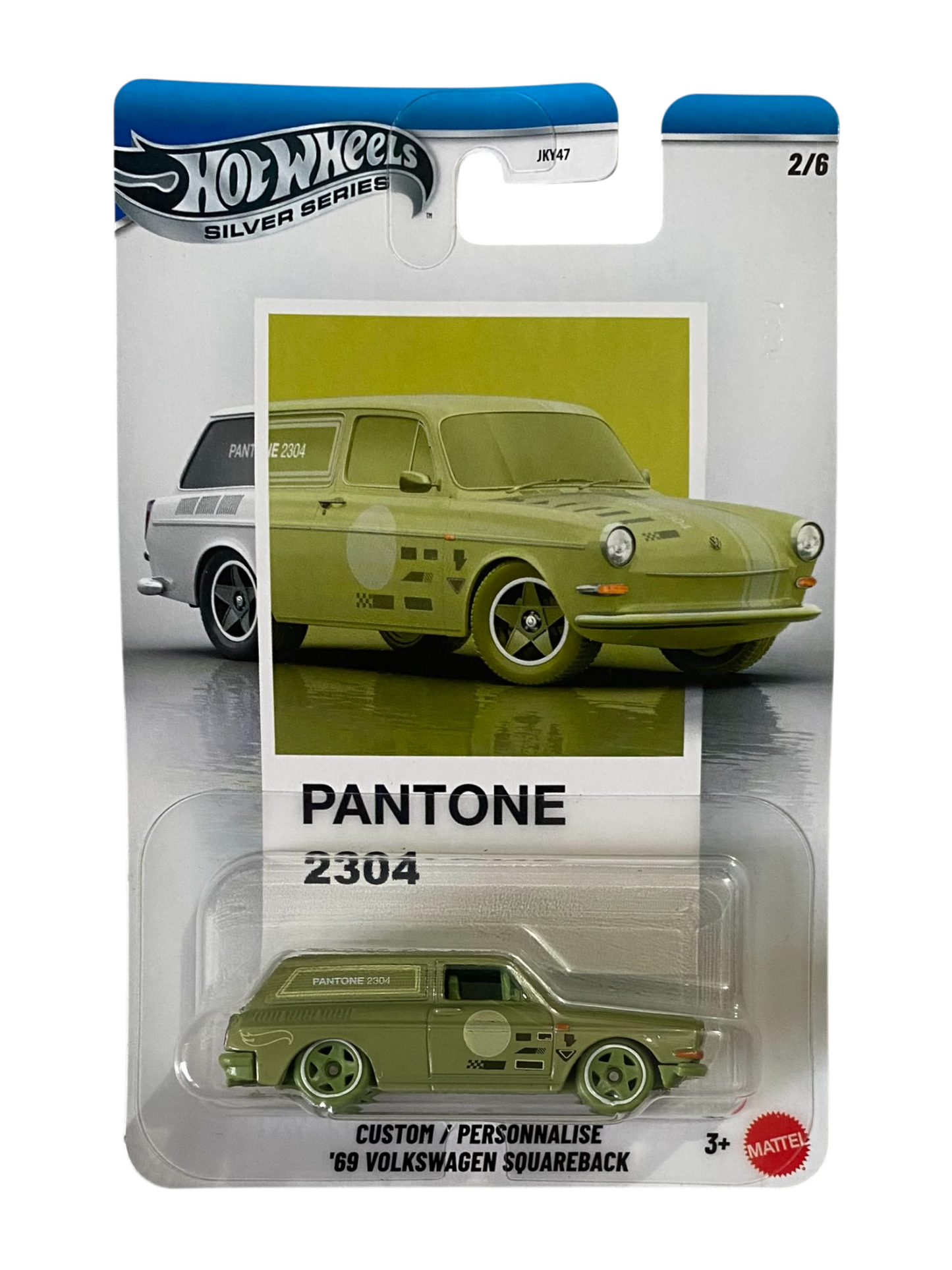 Hot Wheels Custom / Personnalisé ‘69 Volkswagen Squareback (Pantone 2304)