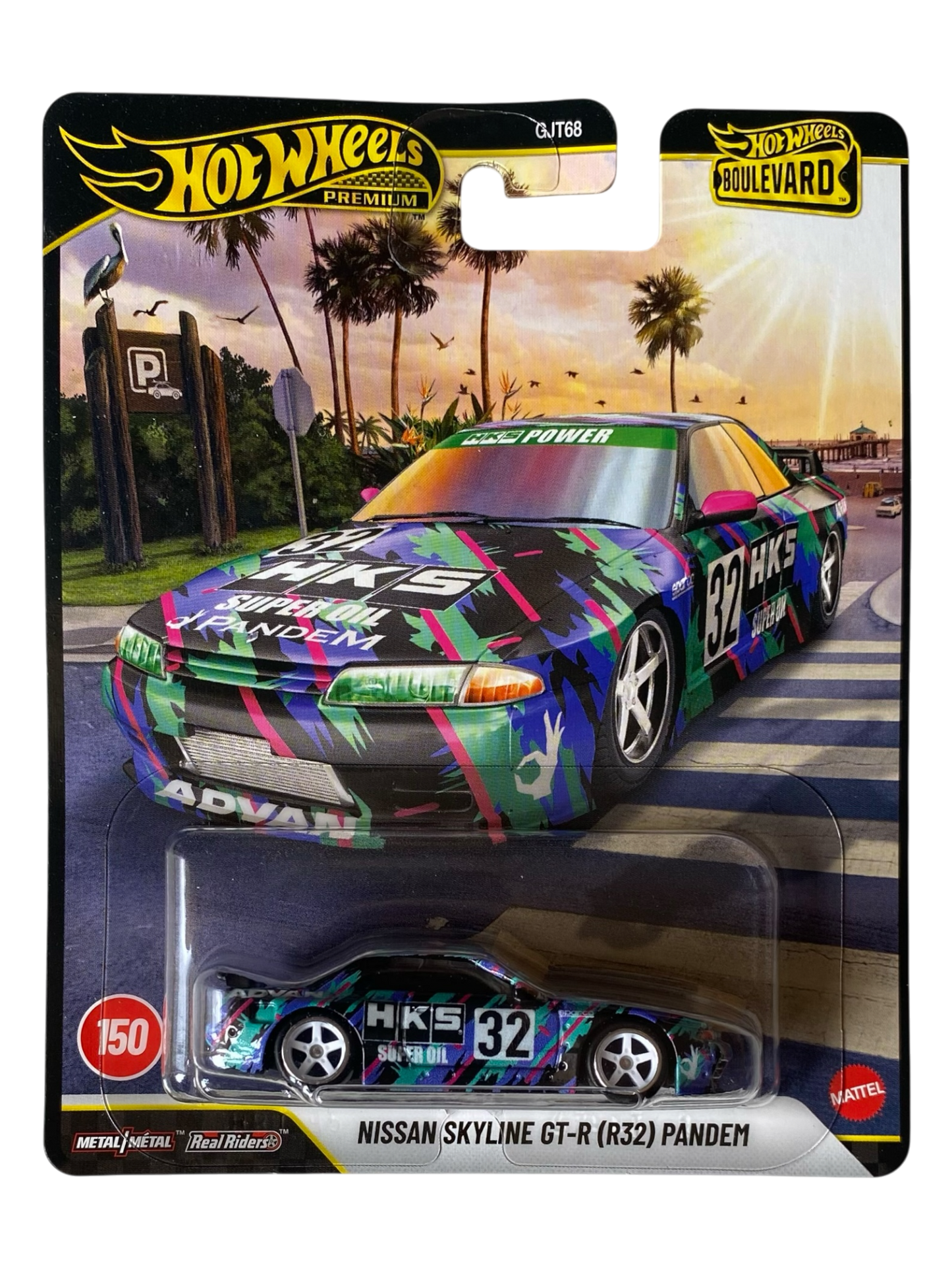Hot Wheels Premium Nissan Skyline GT-R (R32) Pandem