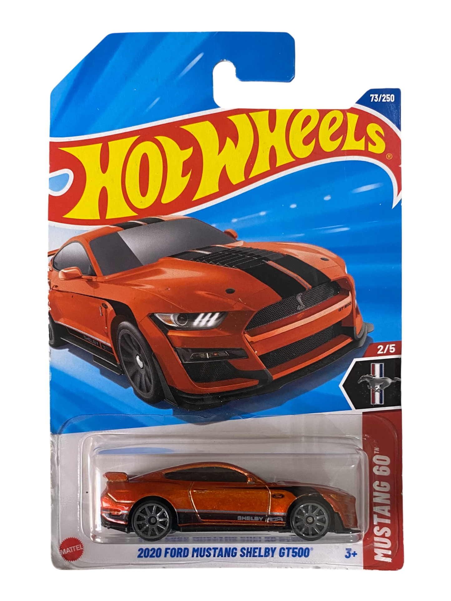 Hot Wheels 2020 Ford Mustang Shelby GT500 (Mustang 60th)