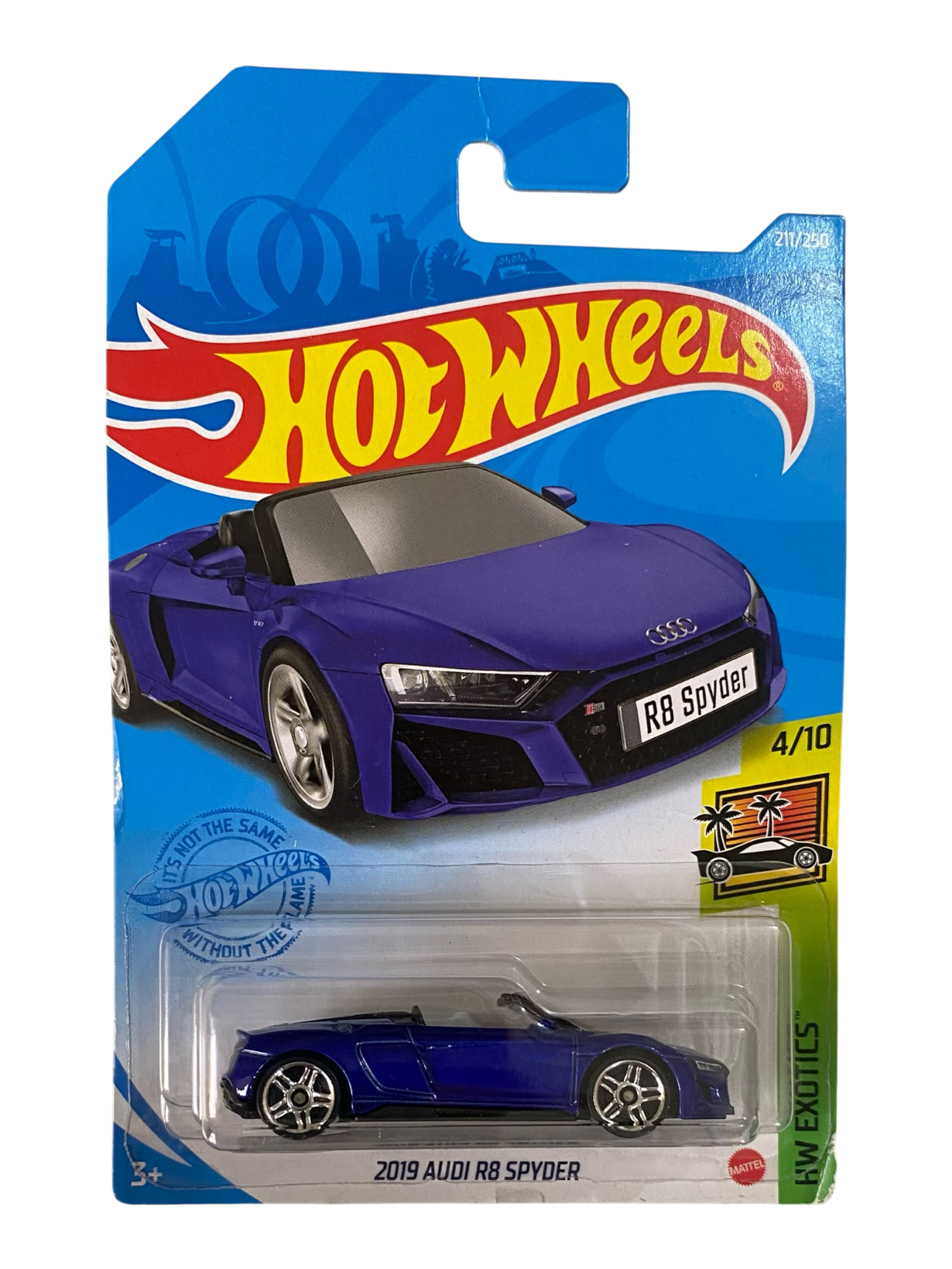 Hot Wheels 2019 Audi R8 Spyder (HW Exotics) purple
