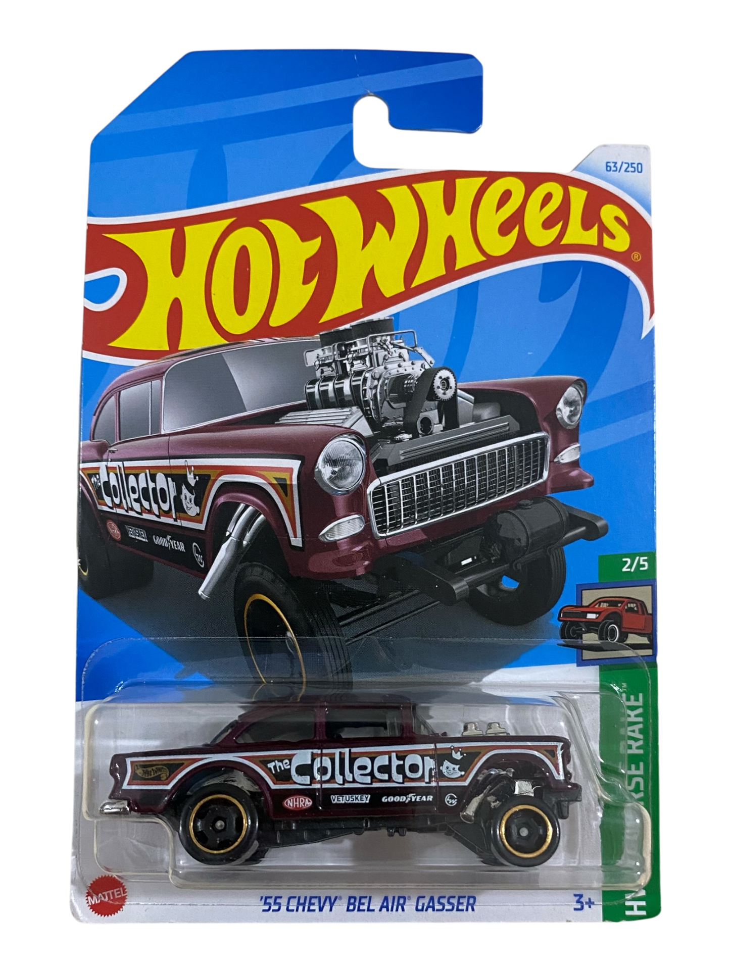 Hot Wheels ‘55 Chevy Bel Air Gasser (HW Reverse Rake)