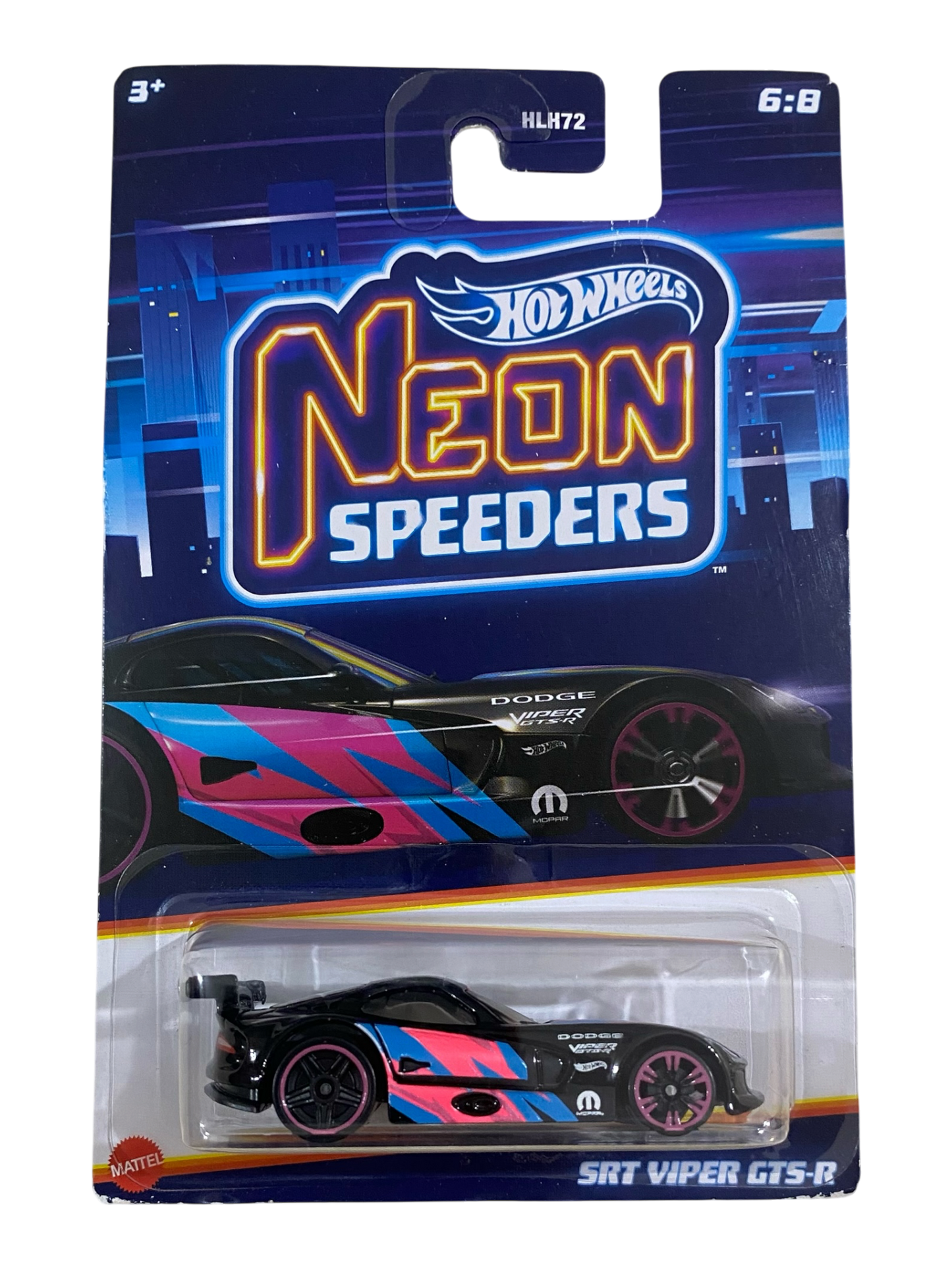 Hot Wheels SRT Viper GTS-R (Neon Speeders)