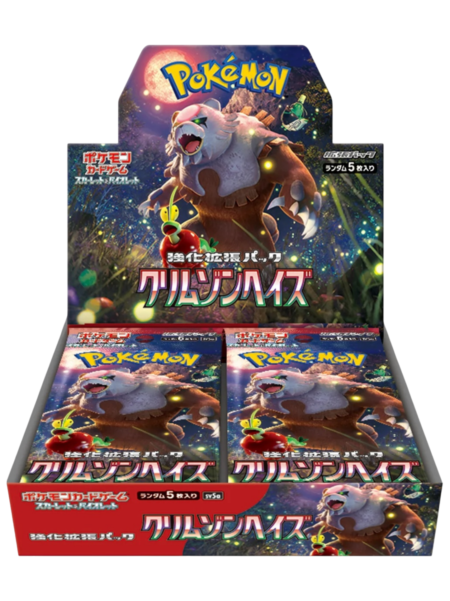 Pokemon Crimson Haze SV5a Japanese Booster Box