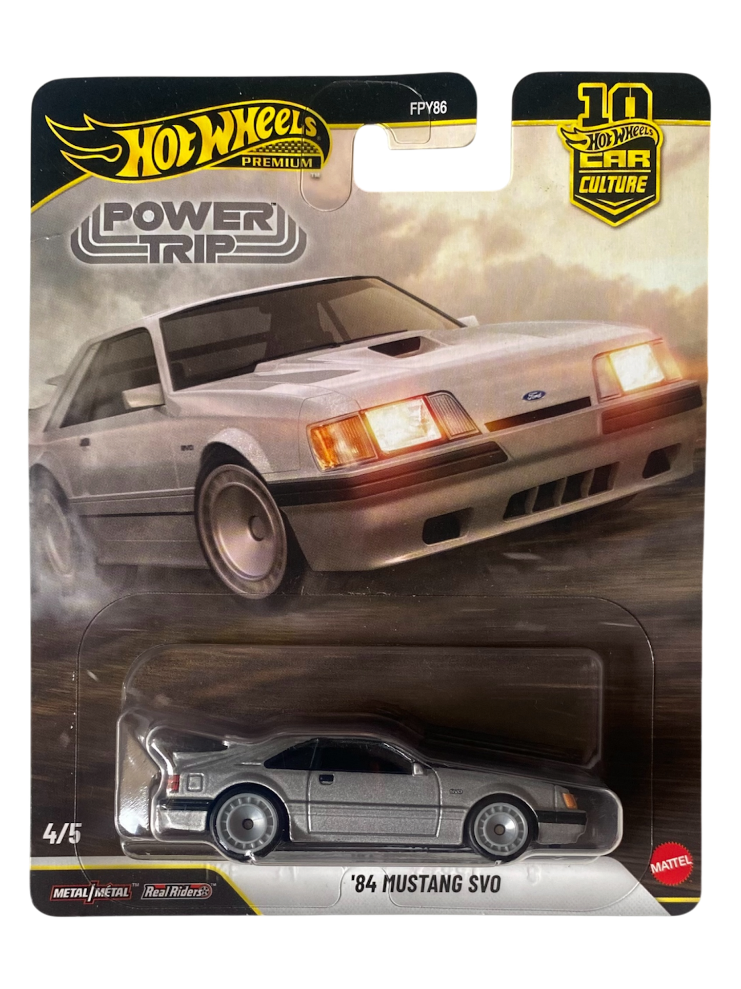 Hot Wheels Premium ‘84 Mustang SVO (Power Trip)