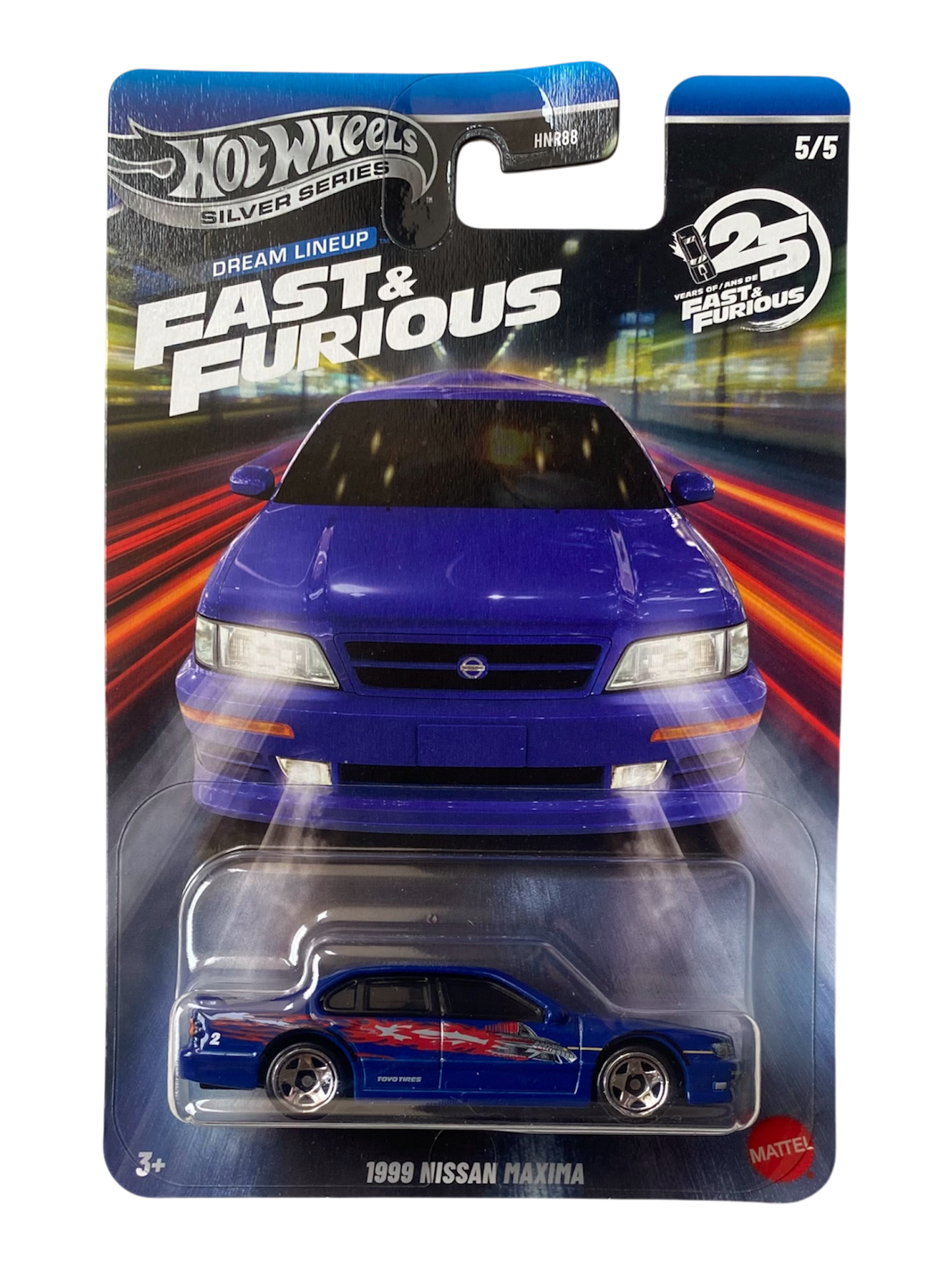Hot Wheels 1999 Nissan Maxima (Fast & Furious: Dream Lineup) Metal/Metal