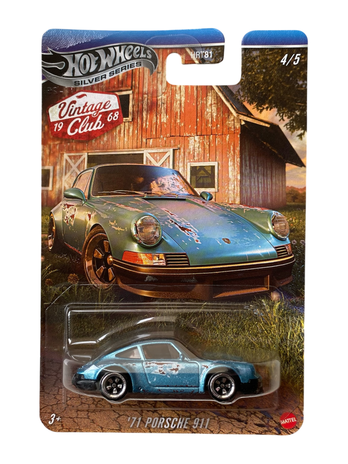 Hot Wheels ‘71 Porsche 911 (Vintage Club 1968)
